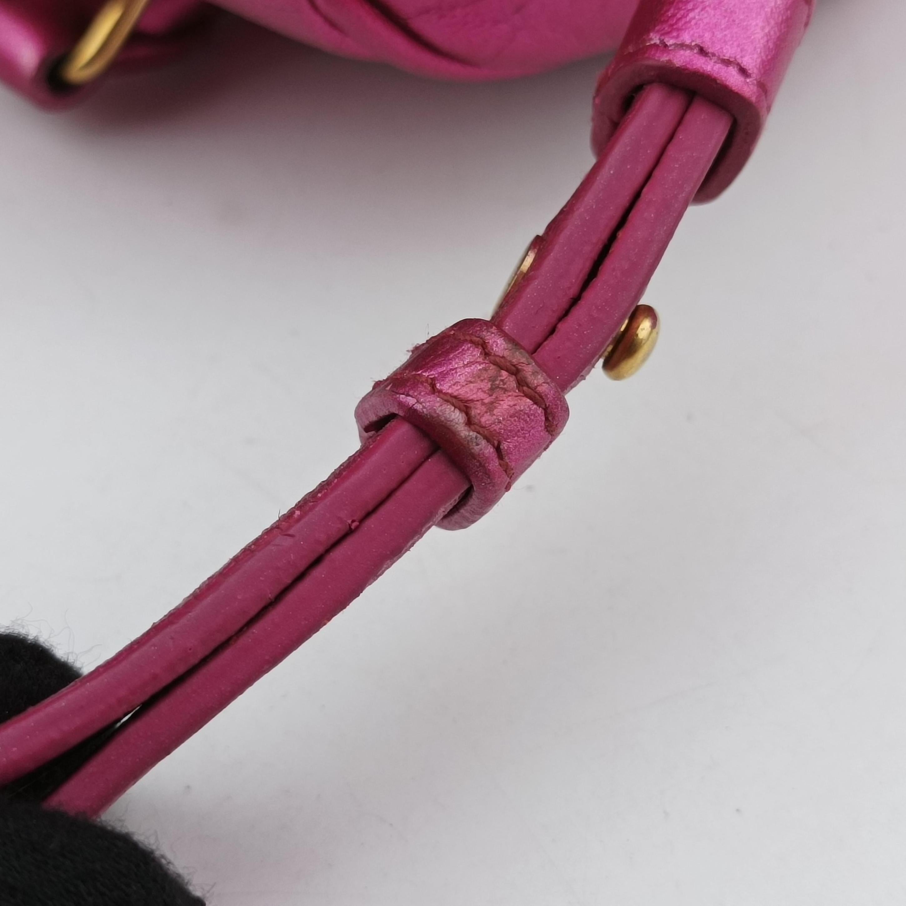 CLASSIC BABY DUFFLE Rose Leather 340238 CLD340238.1113クラシック ベイビーダッフル ローズ レッド レザー 340238 CLD340238.1113