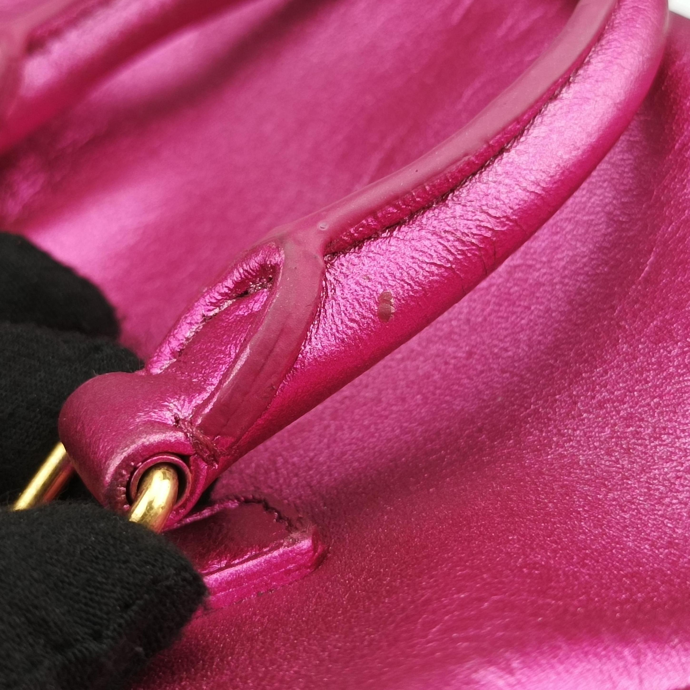 CLASSIC BABY DUFFLE Rose Leather 340238 CLD340238.1113クラシック ベイビーダッフル ローズ レッド レザー 340238 CLD340238.1113