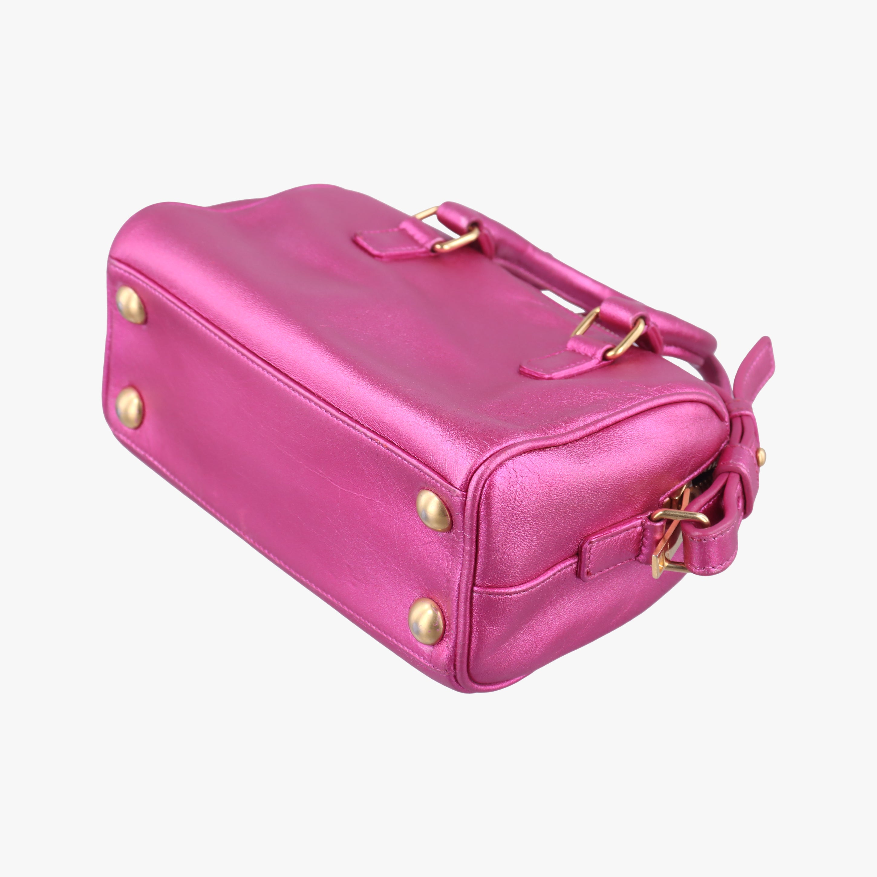 CLASSIC BABY DUFFLE Rose Leather 340238 CLD340238.1113クラシック ベイビーダッフル ローズ レッド レザー 340238 CLD340238.1113