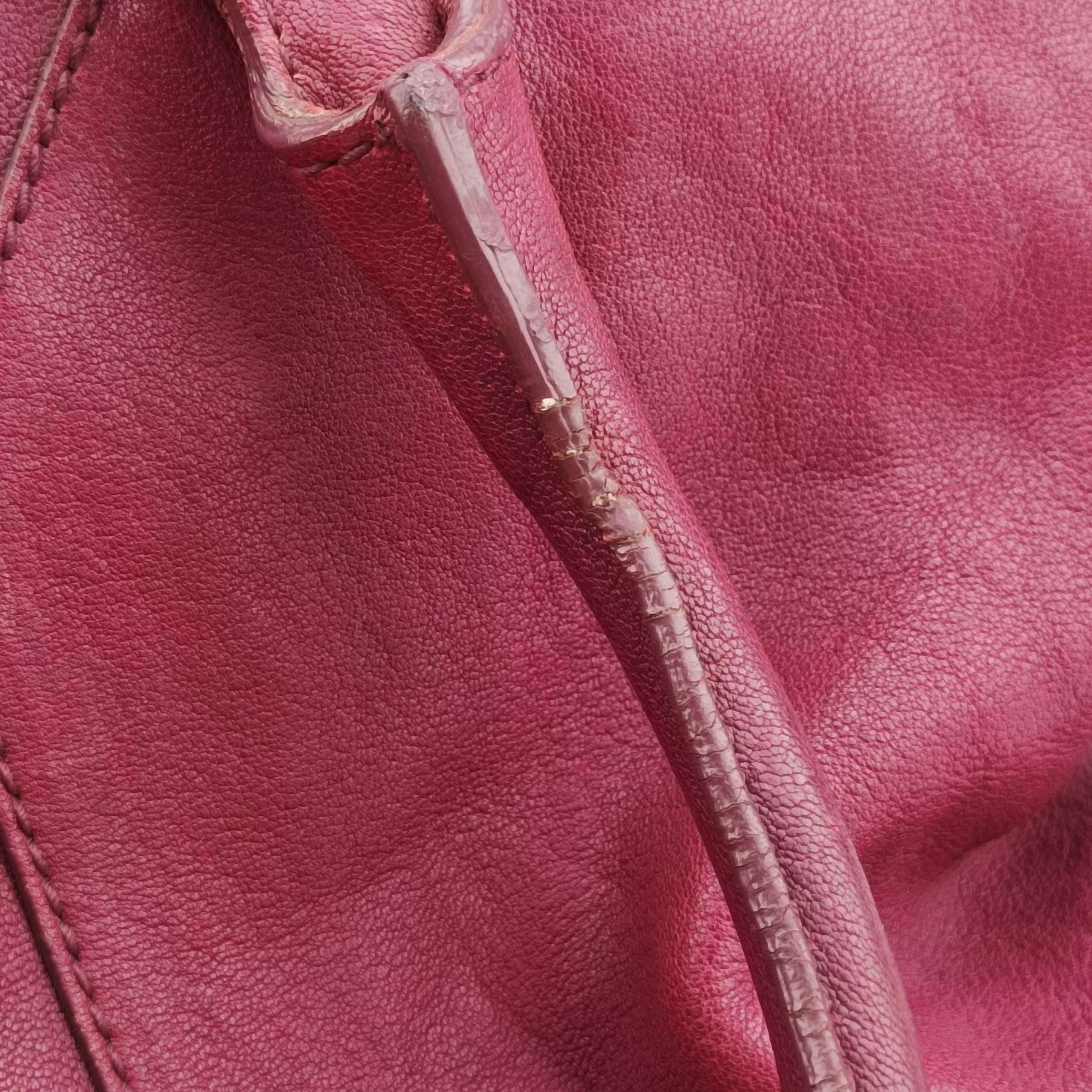 Cabas ChYc Purple Leather 279079 279079.529258カバス シック パープル レザー 279079 279079.529258