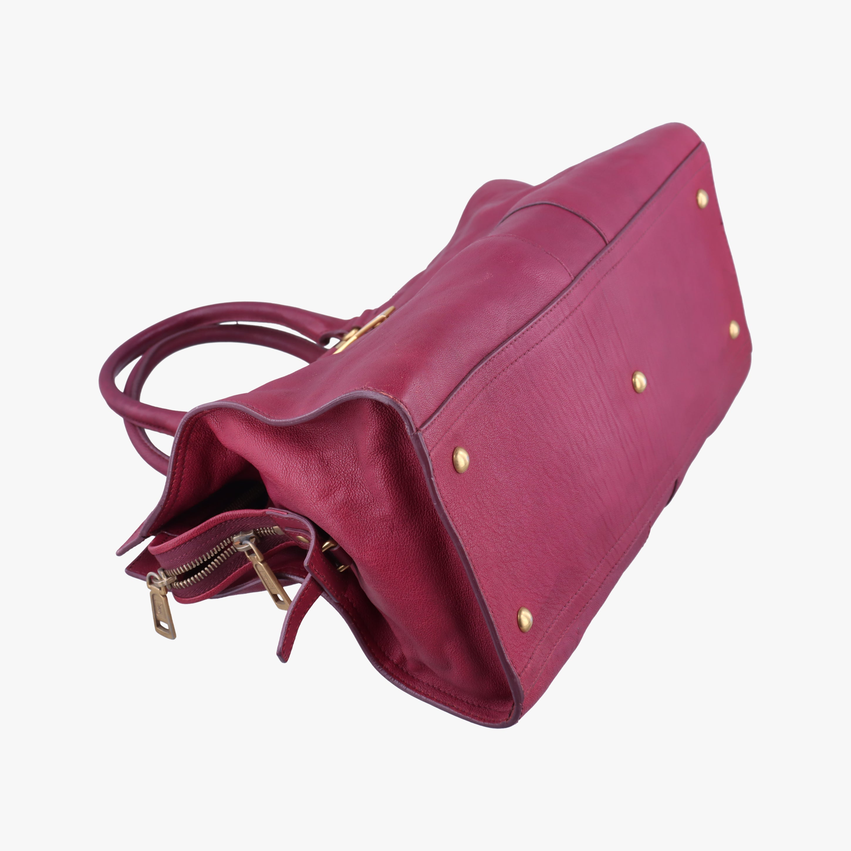 Cabas ChYc Purple Leather 279079 279079.529258カバス シック パープル レザー 279079 279079.529258