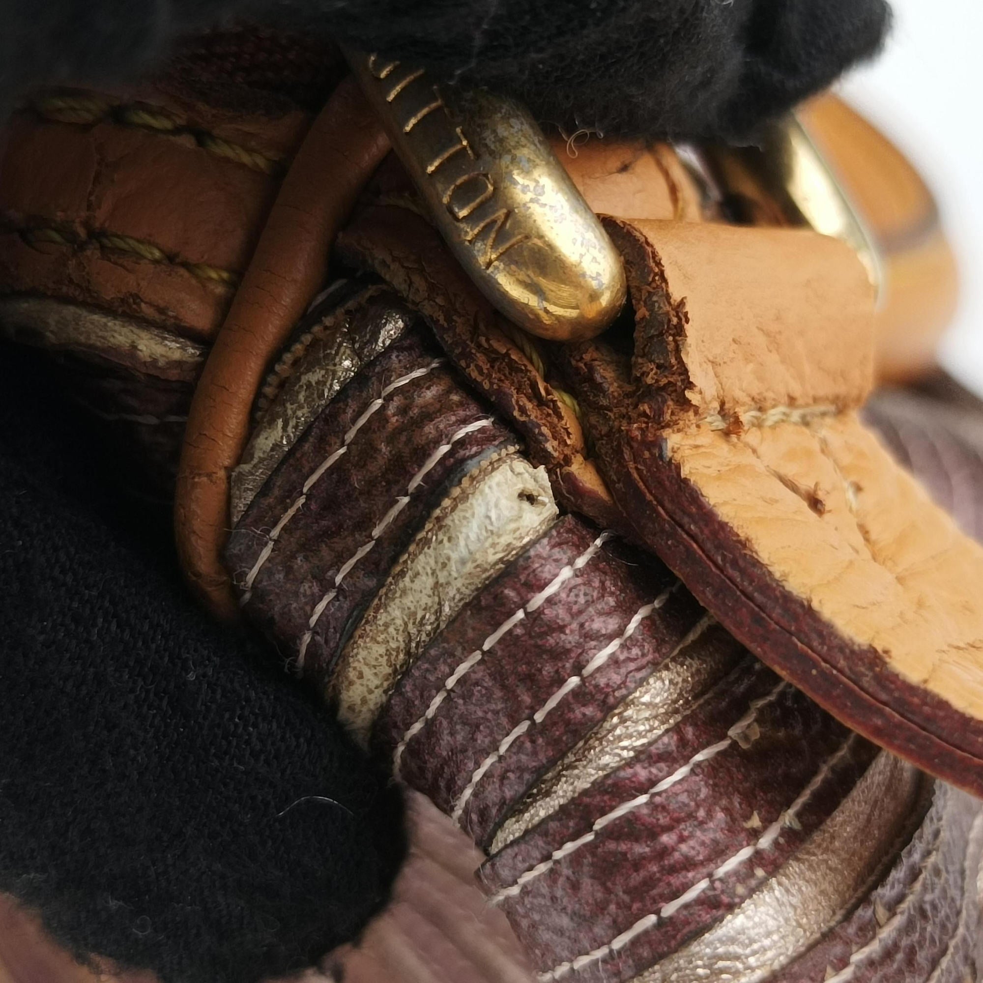 Eden Speedy Bandouliere 30 Peche Monogram Eden Canvas M40357 Lot number unknownエデン スピーディ バンドリエール30 ペッシュ モノグラム エデン キャンバス M40357 製番不明