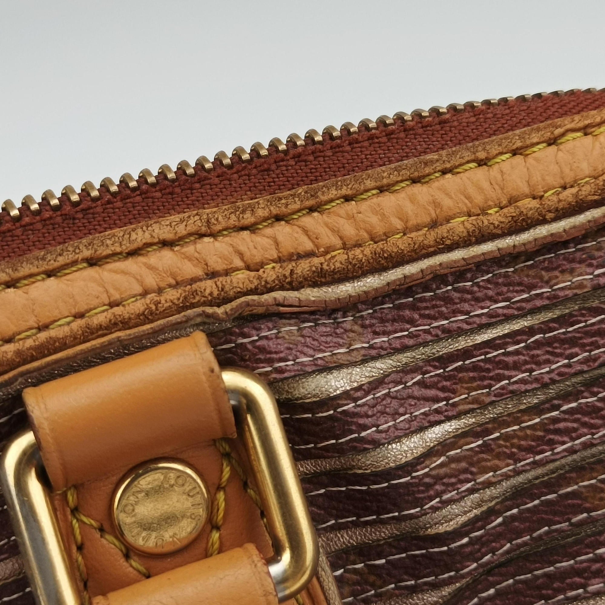 Eden Speedy Bandouliere 30 Peche Monogram Eden Canvas M40357 Lot number unknownエデン スピーディ バンドリエール30 ペッシュ モノグラム エデン キャンバス M40357 製番不明