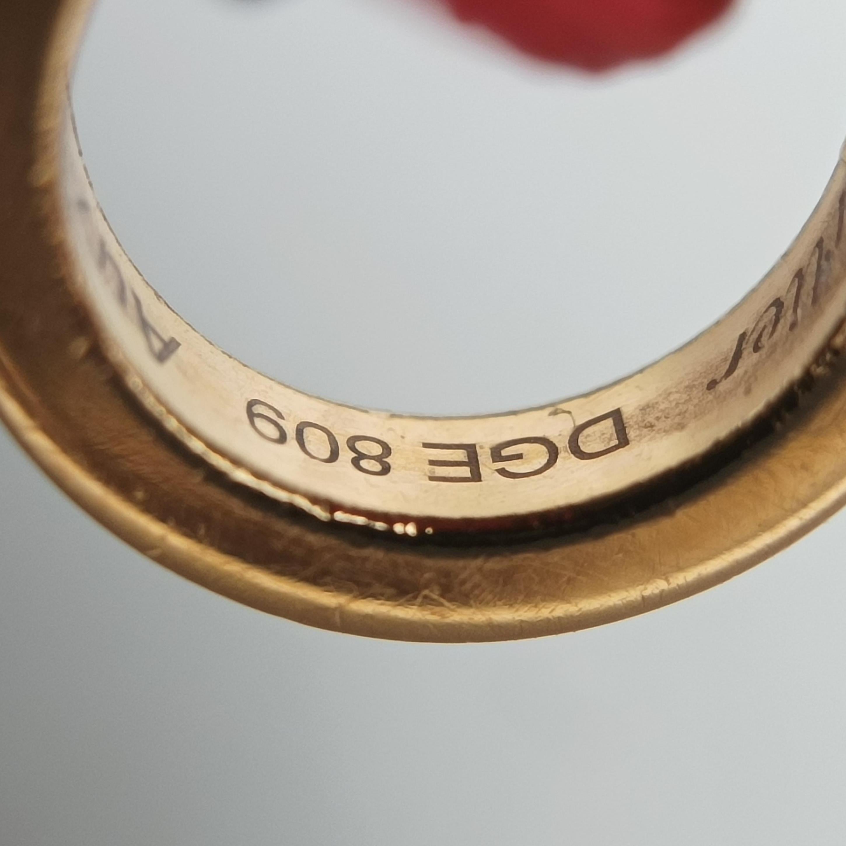 Baby Love Black x Rose Gold AU750 B6040100 DGE809ベビー ラブ ブラック×ローズゴールド AU750 B6040100 DGE809