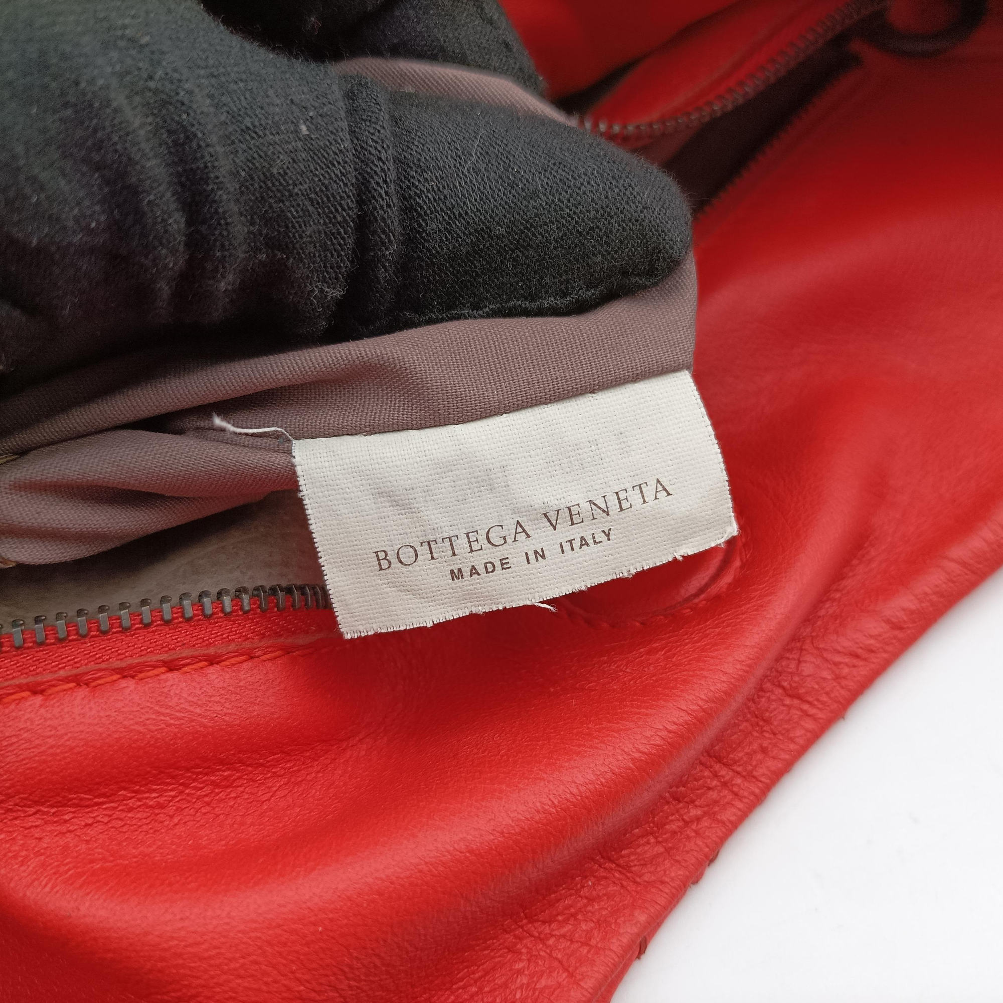 CAMPANA Intrecciato Orange lambskin 124864 V0016 6576 EPEV 2011 4068 Bカンパーナ イントレチャート オレンジ ラムスキン 124864 V0016 6576 EPEV 2011 4068 B