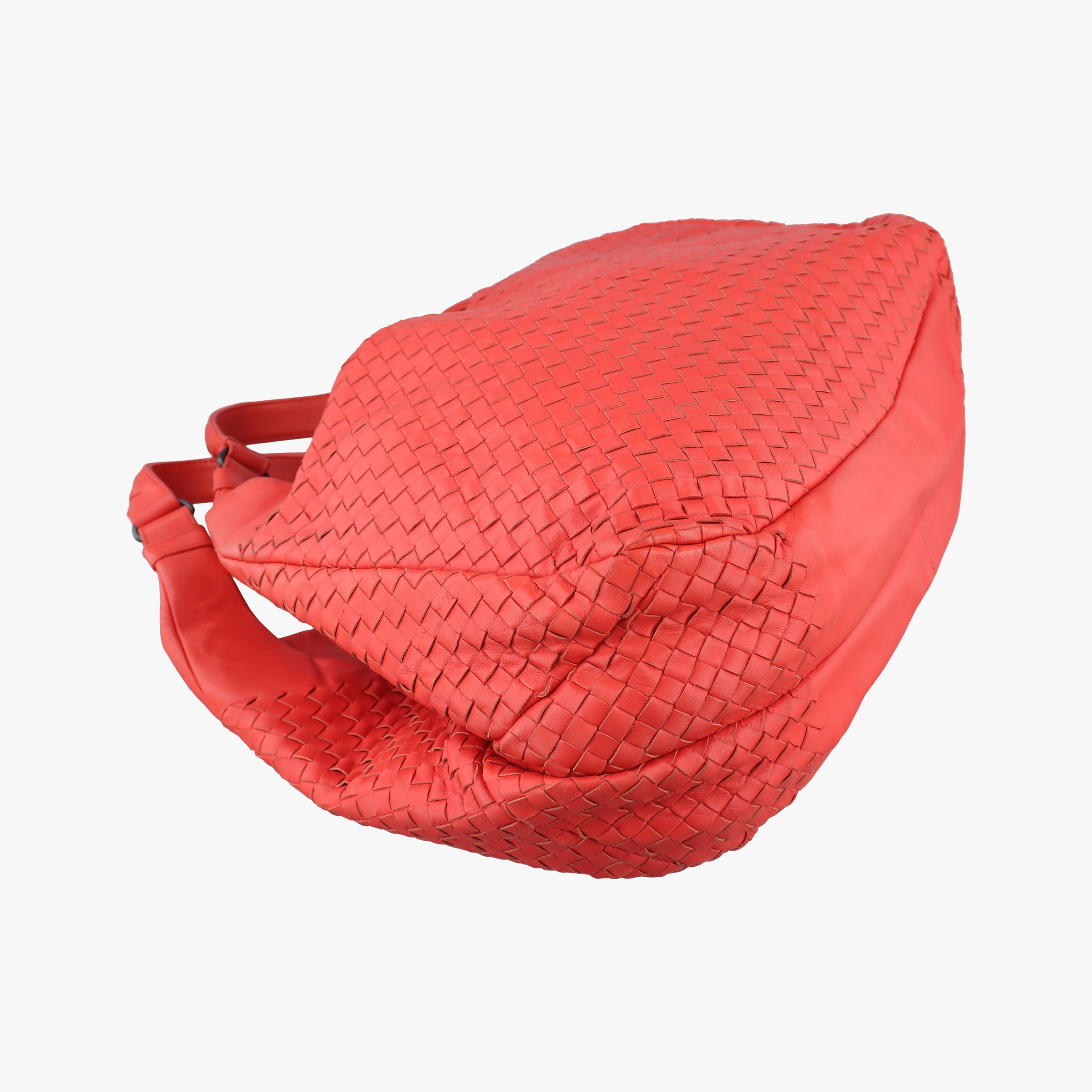 CAMPANA Intrecciato Orange lambskin 124864 V0016 6576 EPEV 2011 4068 Bカンパーナ イントレチャート オレンジ ラムスキン 124864 V0016 6576 EPEV 2011 4068 B