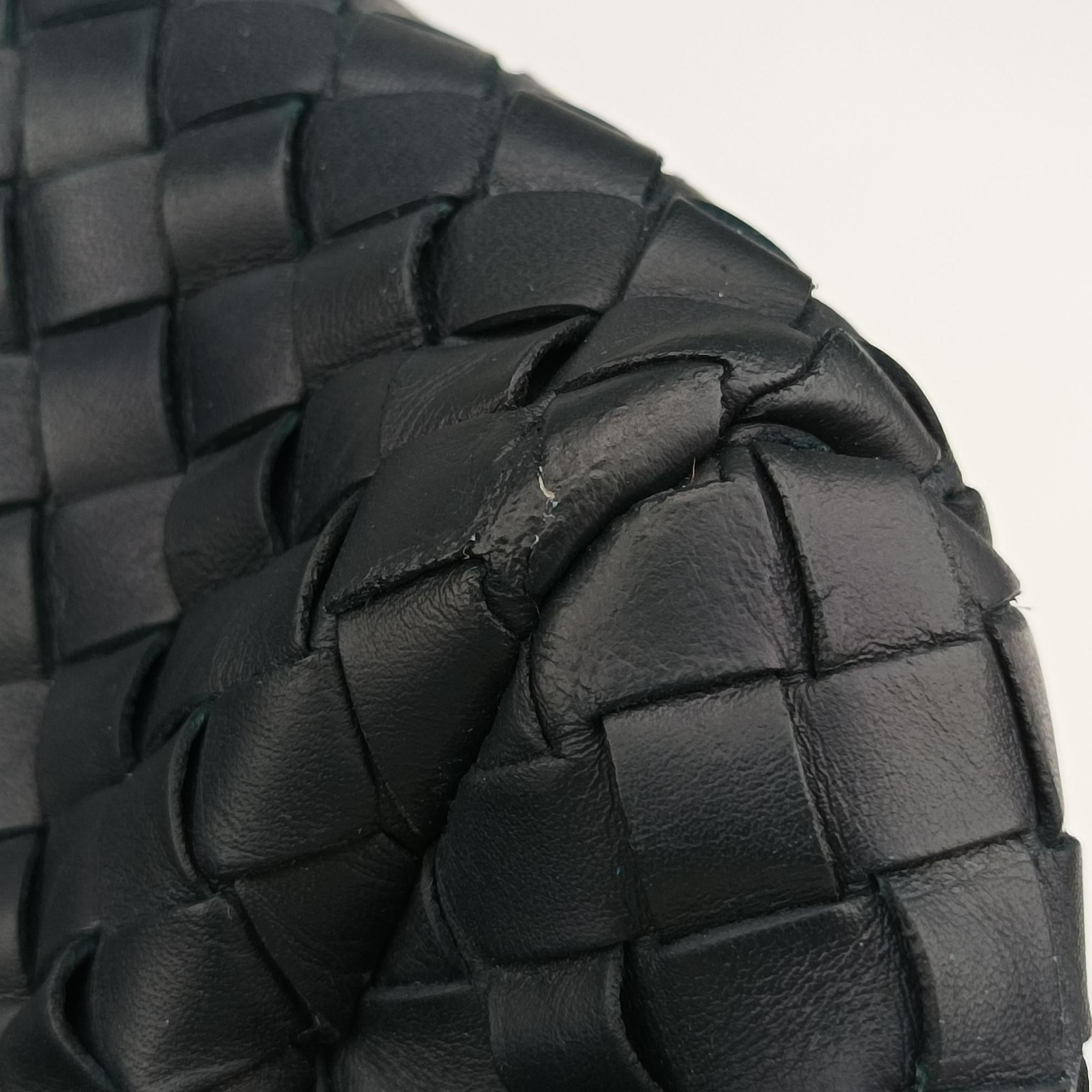 Intrecciato Navy lambskin B01351879Mイントレチャート ネイビー ラムスキン B01351879M