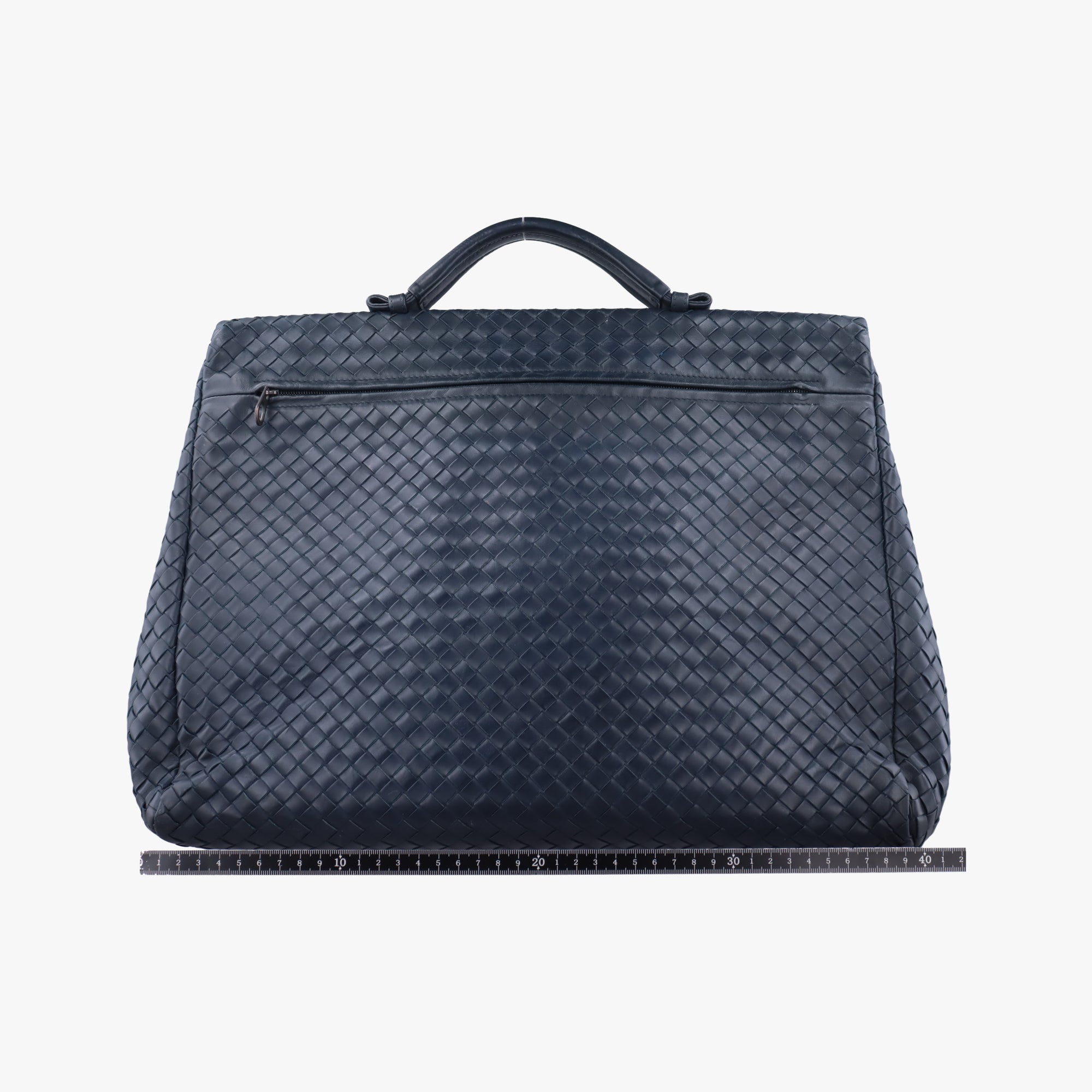 Intrecciato Navy lambskin B01351879Mイントレチャート ネイビー ラムスキン B01351879M