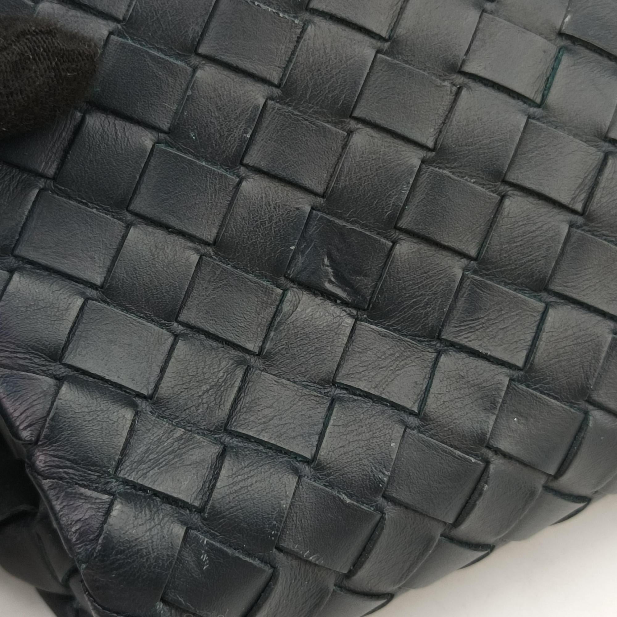 Intrecciato Navy lambskin B01351879Mイントレチャート ネイビー ラムスキン B01351879M