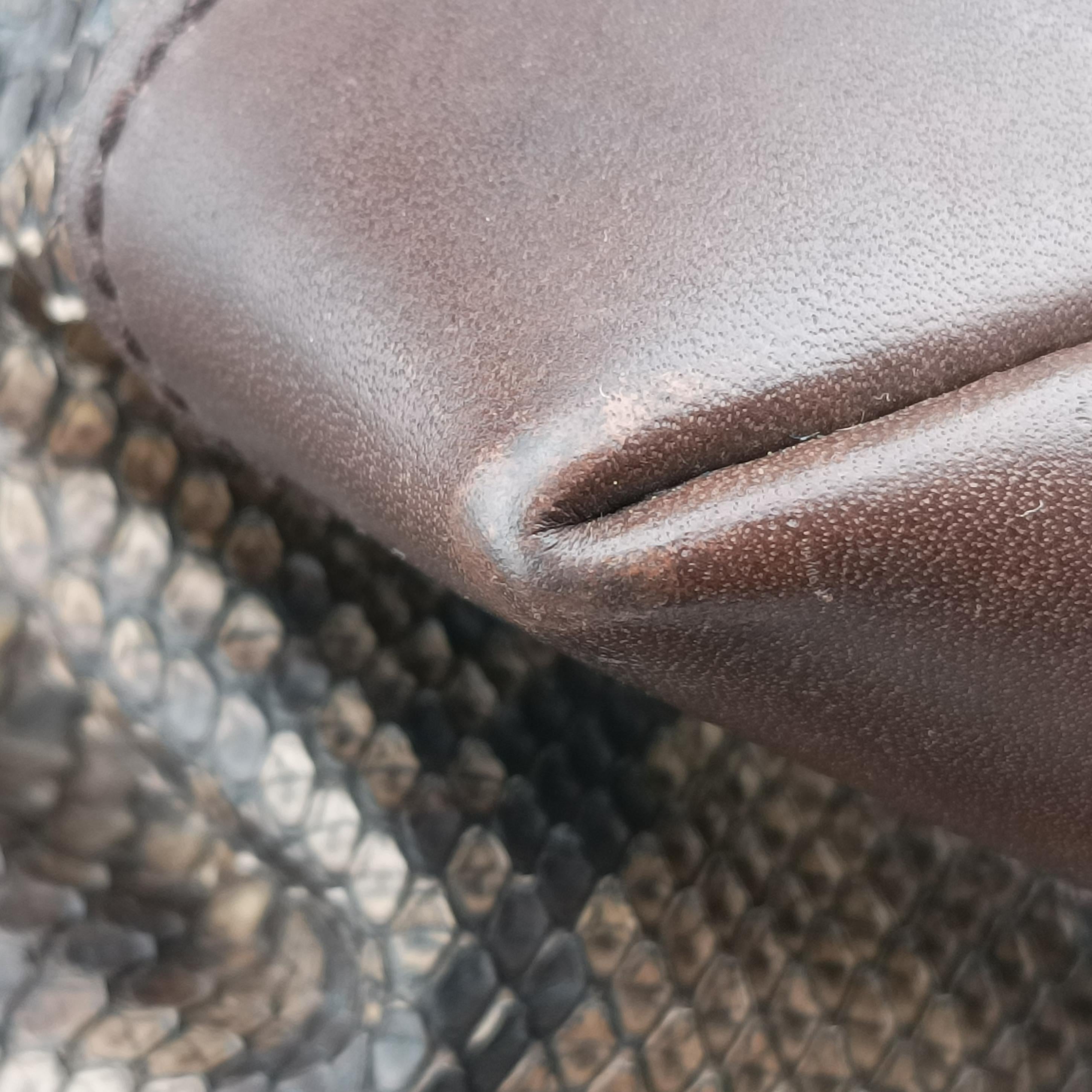 GG Craft Brown snakeskin 247207 E7037130GGクラフト ブラウン ヘビ革 247207 E7037130