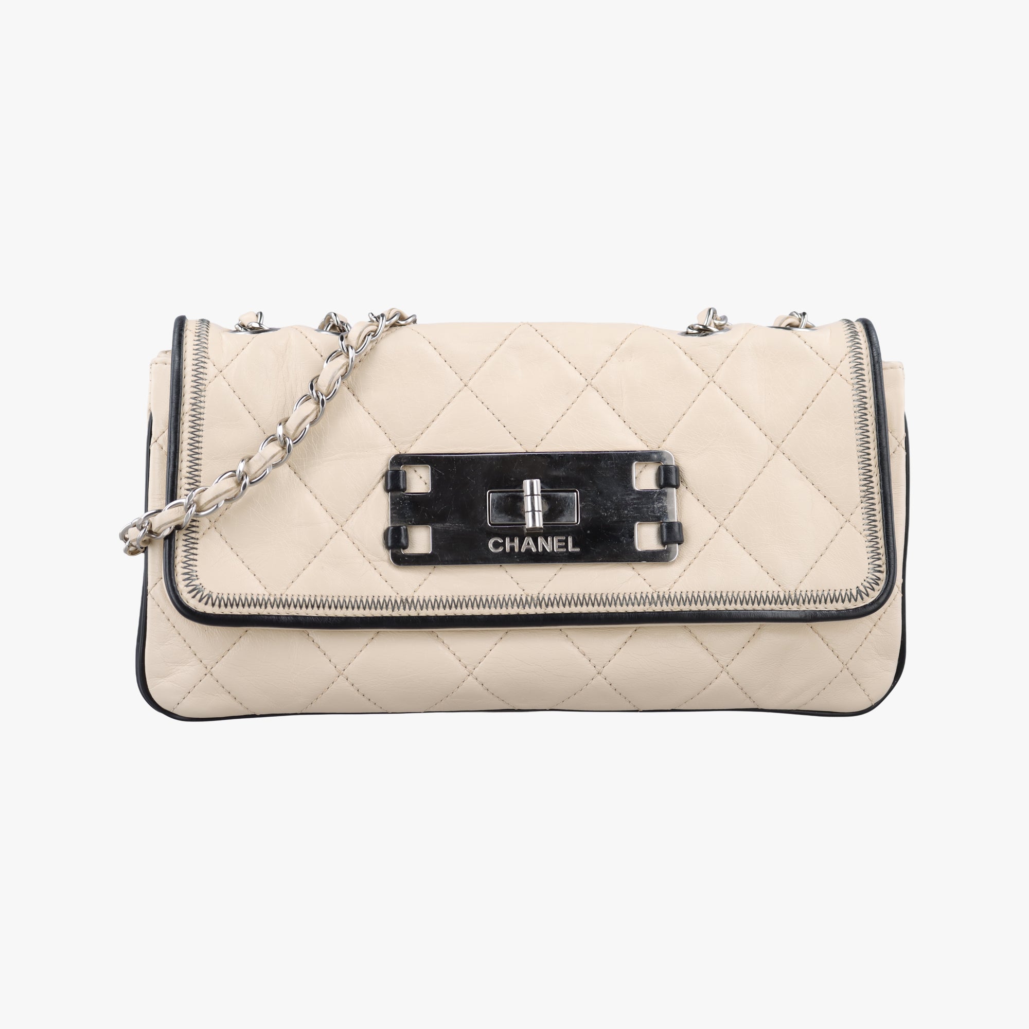 East West White lambskin A37691 12109225イーストウエスト ホワイト ラムスキン A37691 12109225