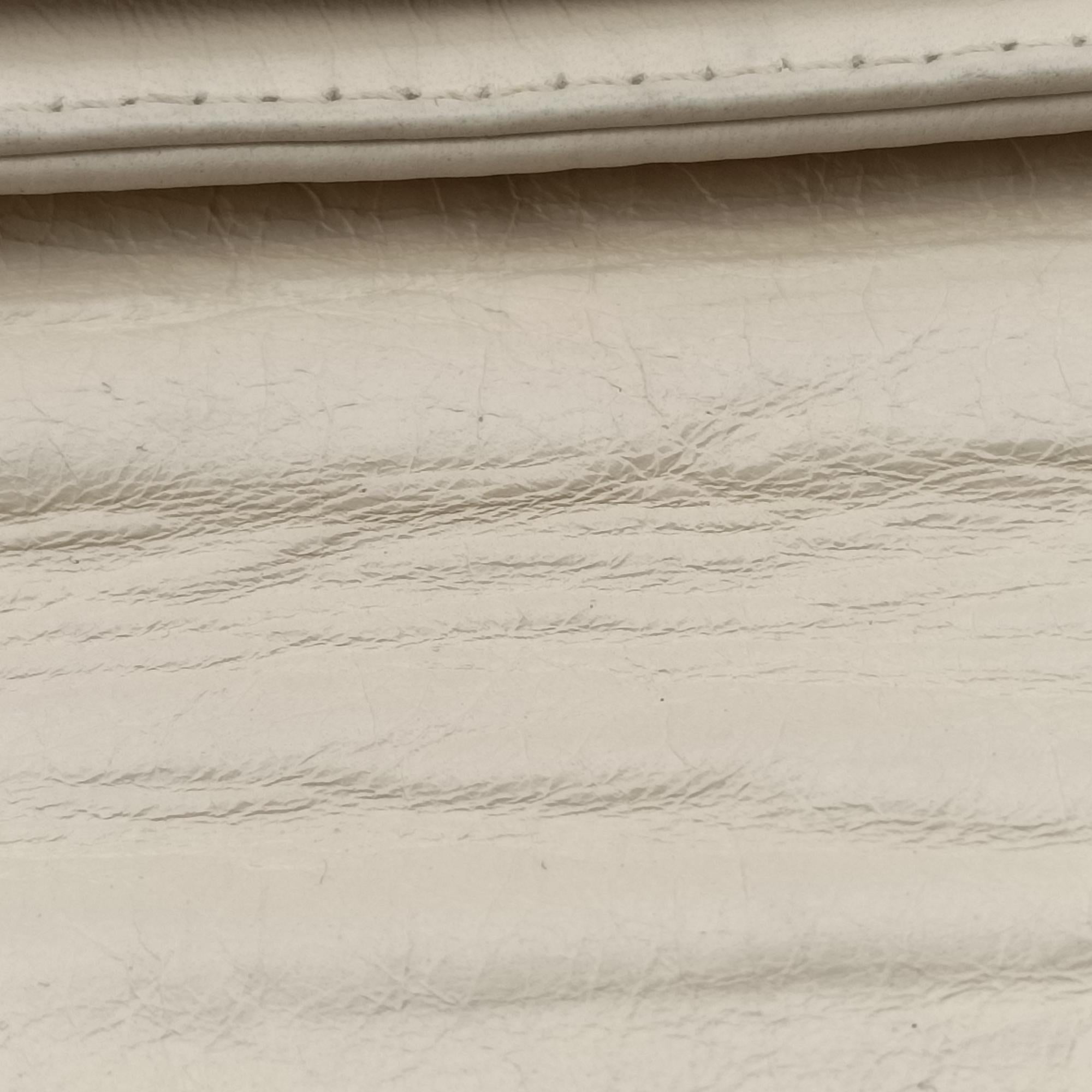 East West White lambskin A37691 12109225イーストウエスト ホワイト ラムスキン A37691 12109225