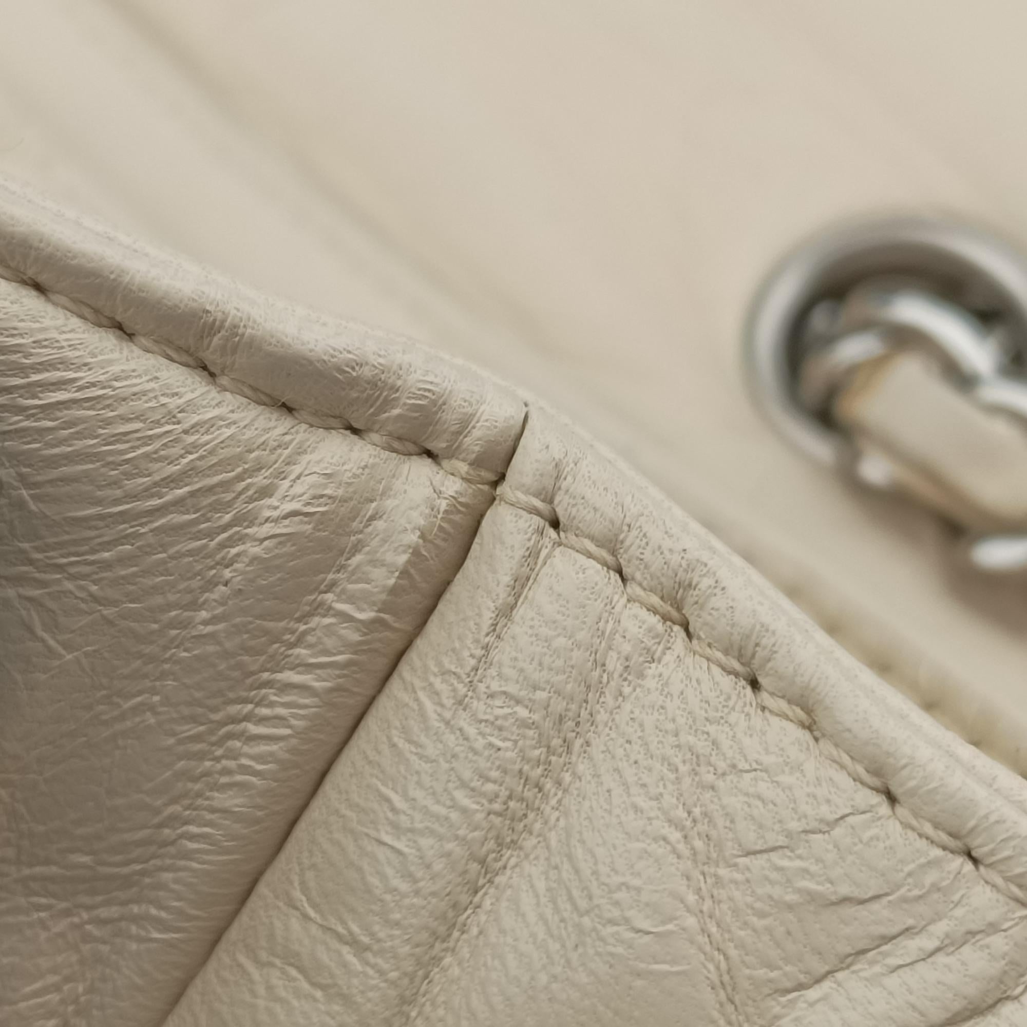 East West White lambskin A37691 12109225イーストウエスト ホワイト ラムスキン A37691 12109225