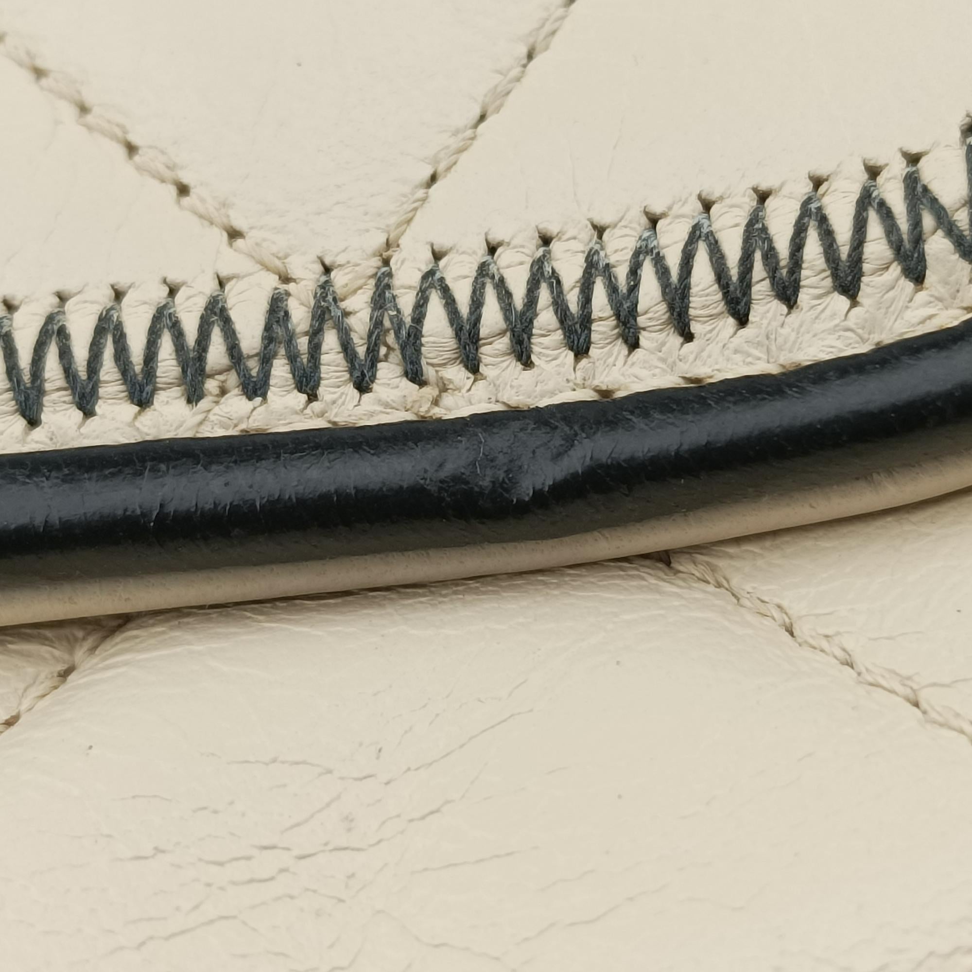 East West White lambskin A37691 12109225イーストウエスト ホワイト ラムスキン A37691 12109225