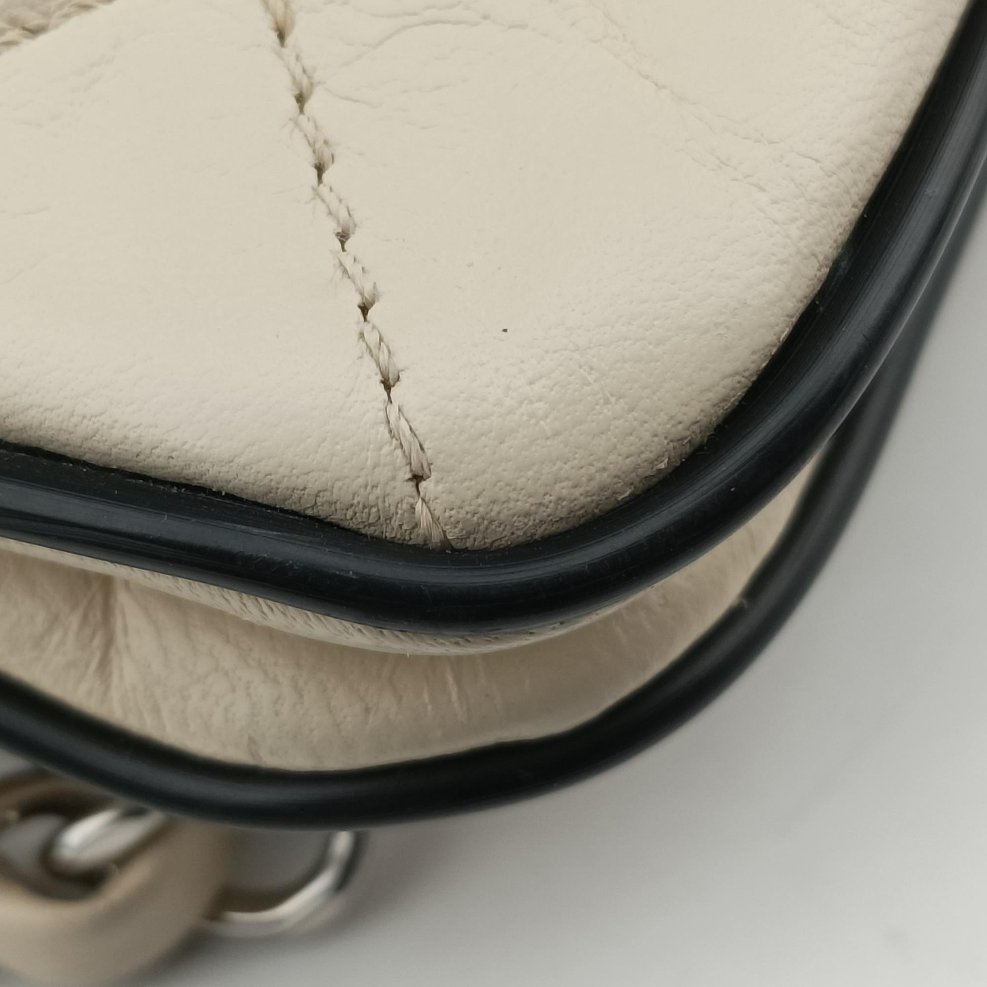 East West White lambskin A37691 12109225イーストウエスト ホワイト ラムスキン A37691 12109225