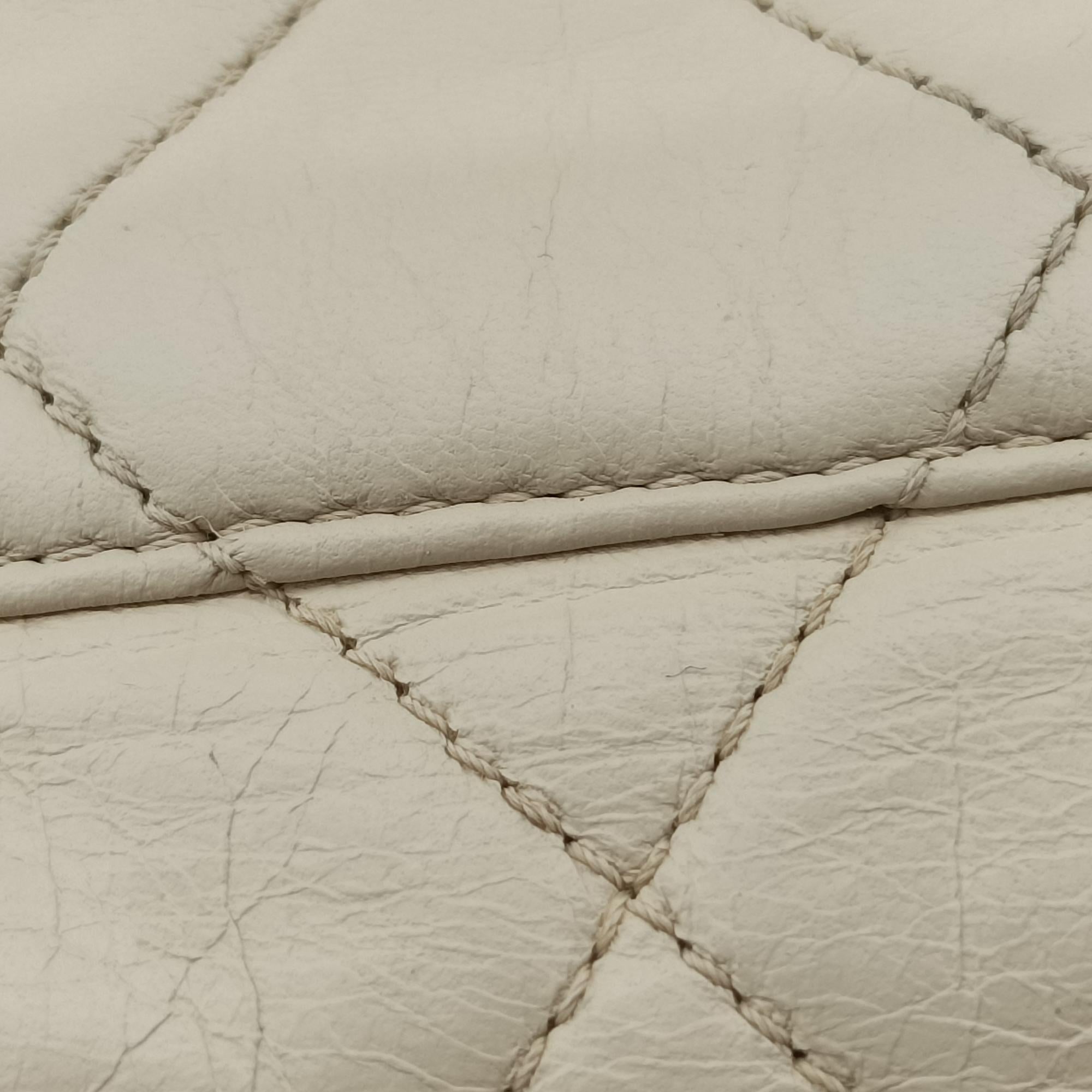 East West White lambskin A37691 12109225イーストウエスト ホワイト ラムスキン A37691 12109225