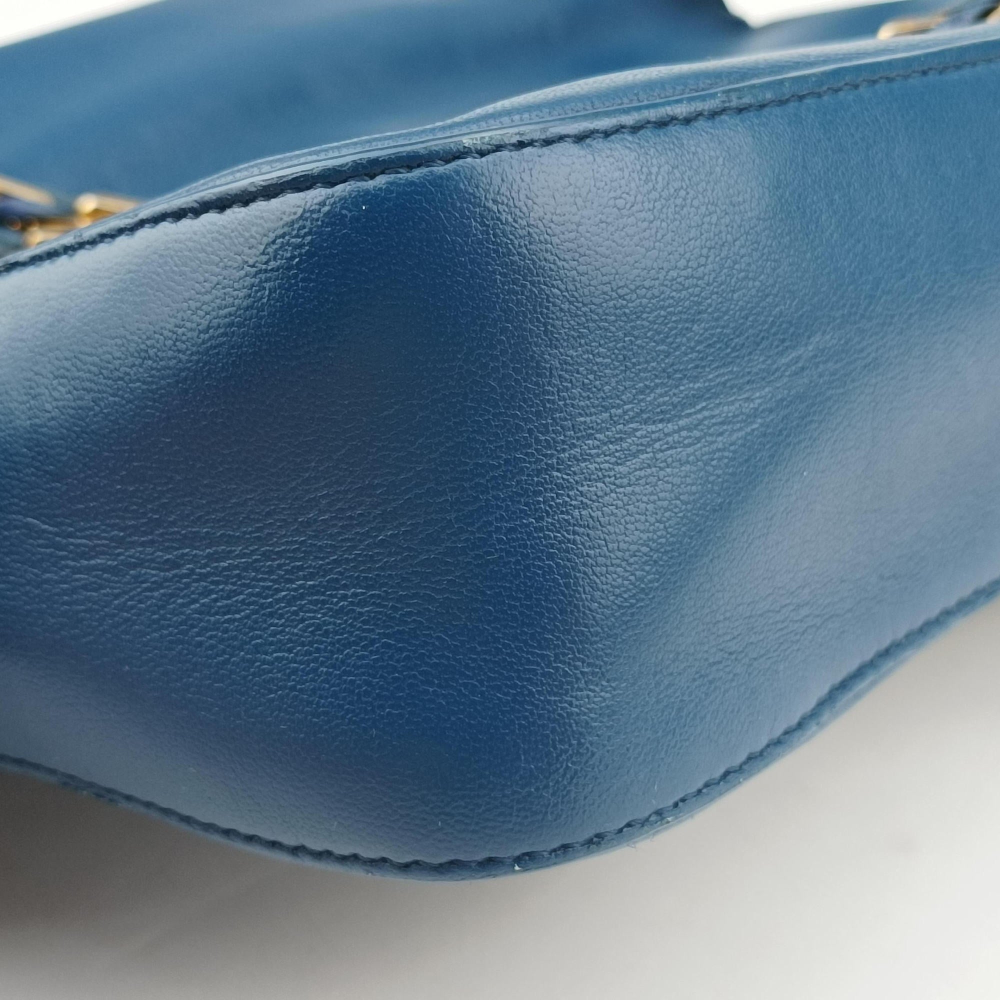 Be Baguette Blue lambskin 8BR677 8BR677-P05-139-2566ビー バゲット ブルー ラムスキン 8BR677 8BR677-P05-139-2566