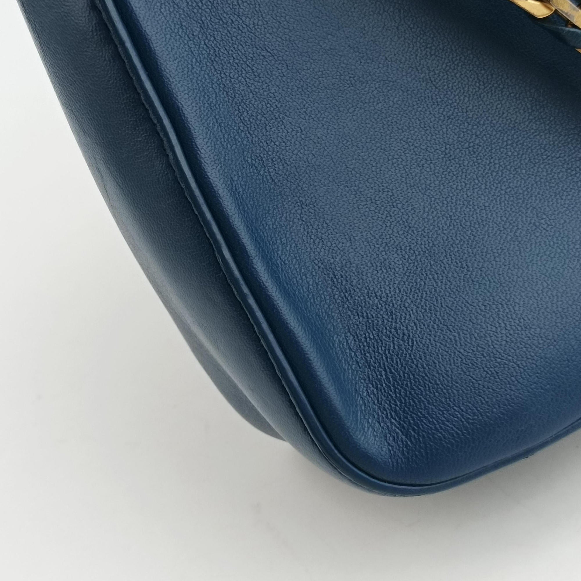 Be Baguette Blue lambskin 8BR677 8BR677-P05-139-2566ビー バゲット ブルー ラムスキン 8BR677 8BR677-P05-139-2566
