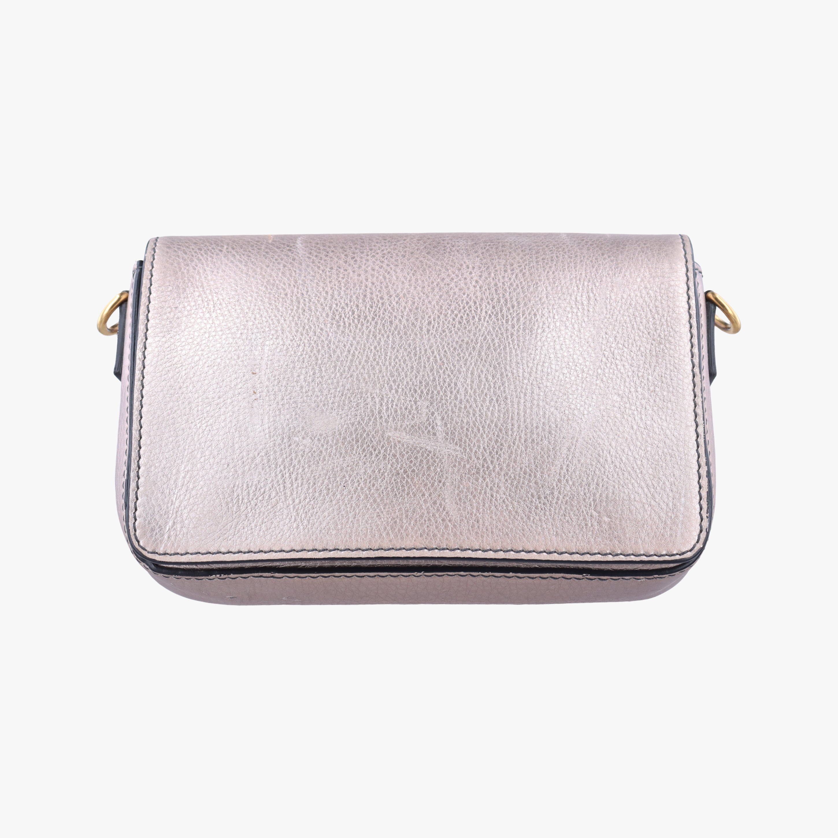 flap Gold leather 01-RU-0177フラップ ゴールド レザー 01-RU-0177