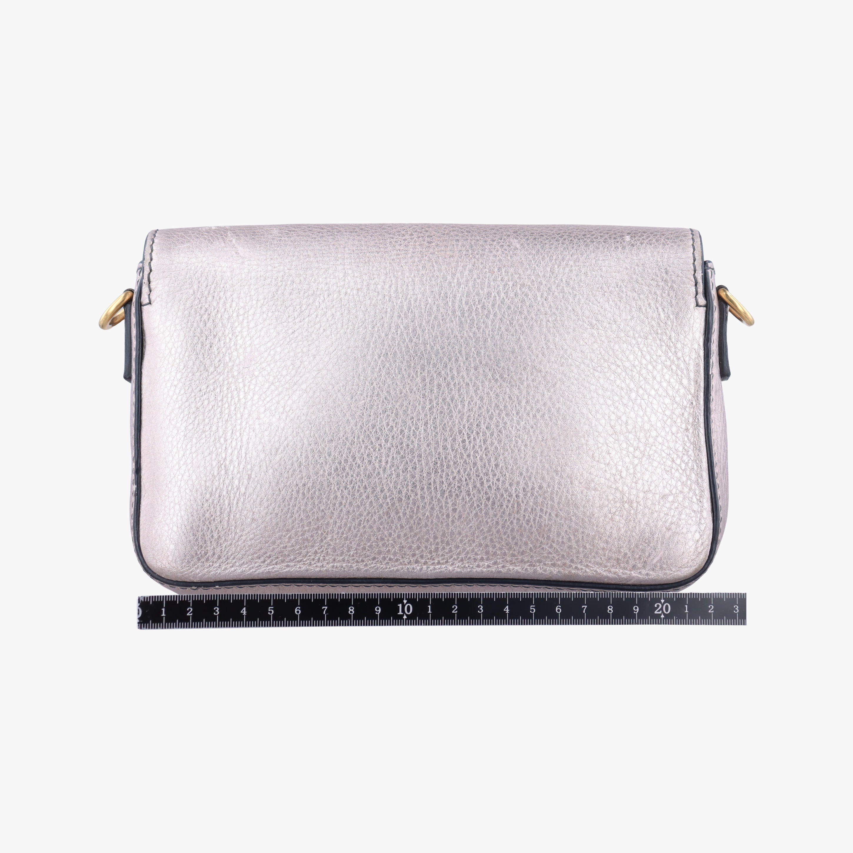 flap Gold leather 01-RU-0177フラップ ゴールド レザー 01-RU-0177