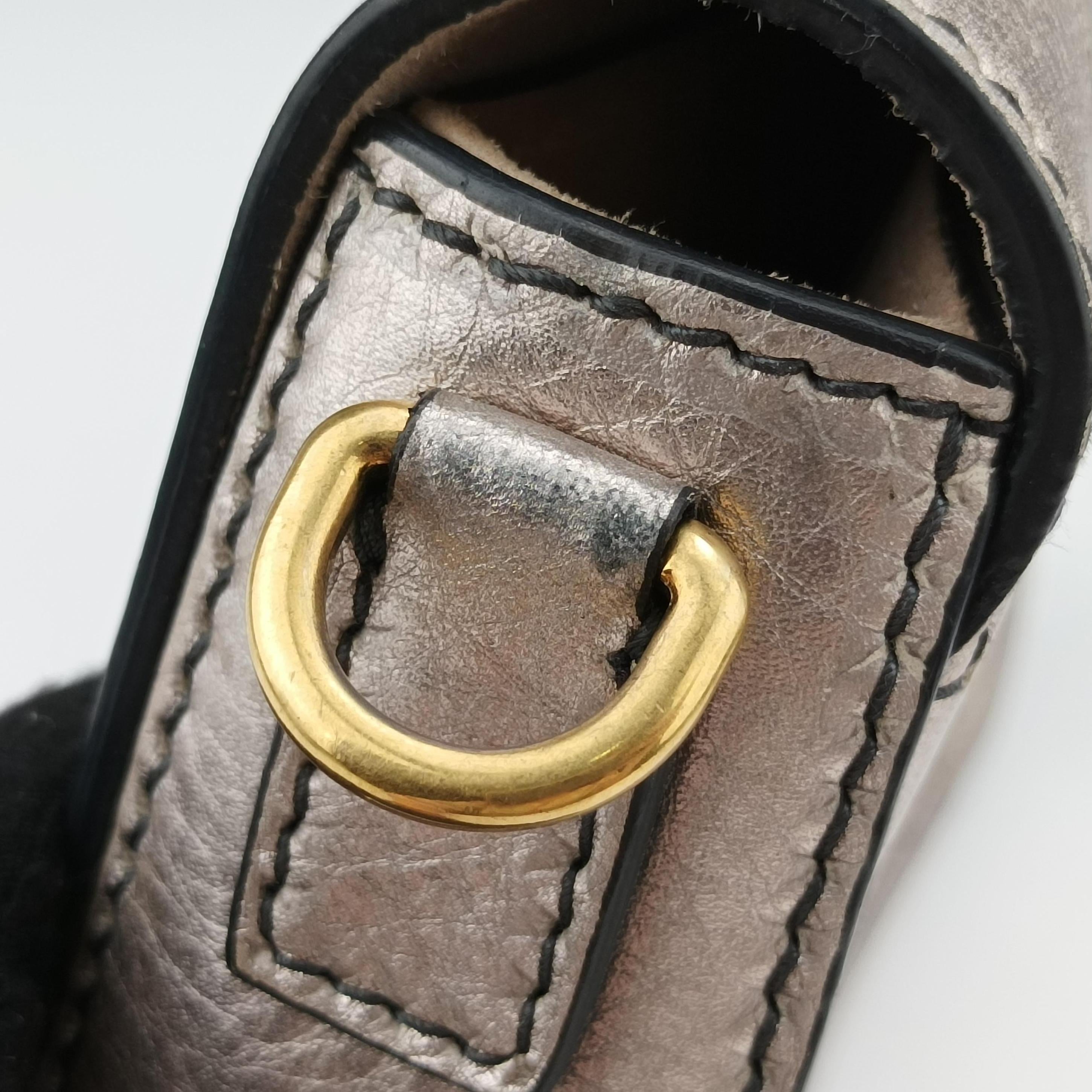 flap Gold leather 01-RU-0177フラップ ゴールド レザー 01-RU-0177