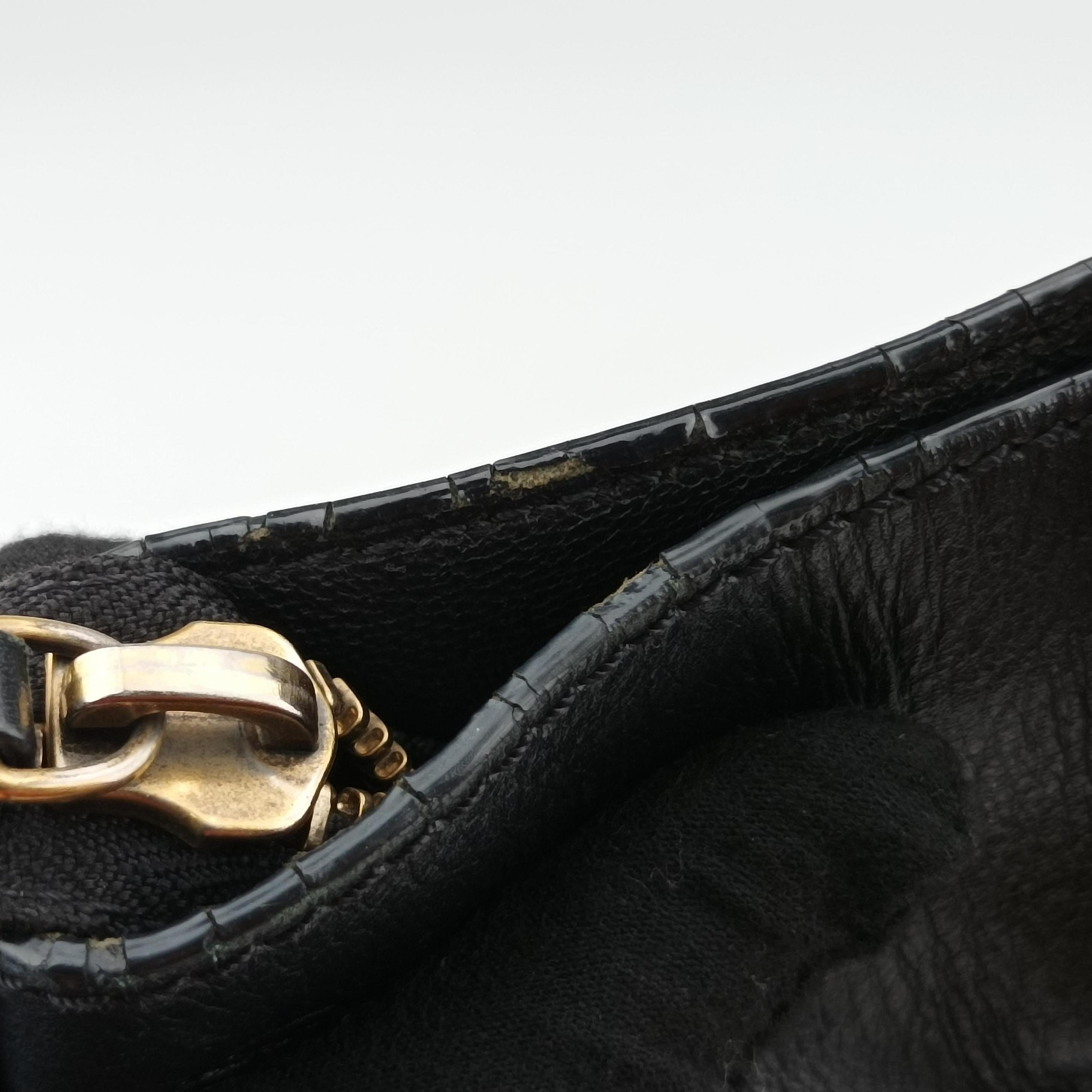 Luggage Mini Shopper Black×Multicolour Canvas ×Leather S-AT-1121 S-MM-1121ラゲージミニショッパー ブラック×マルチカラー キャンバス×レザー S-AT-1121 S-MM-1121