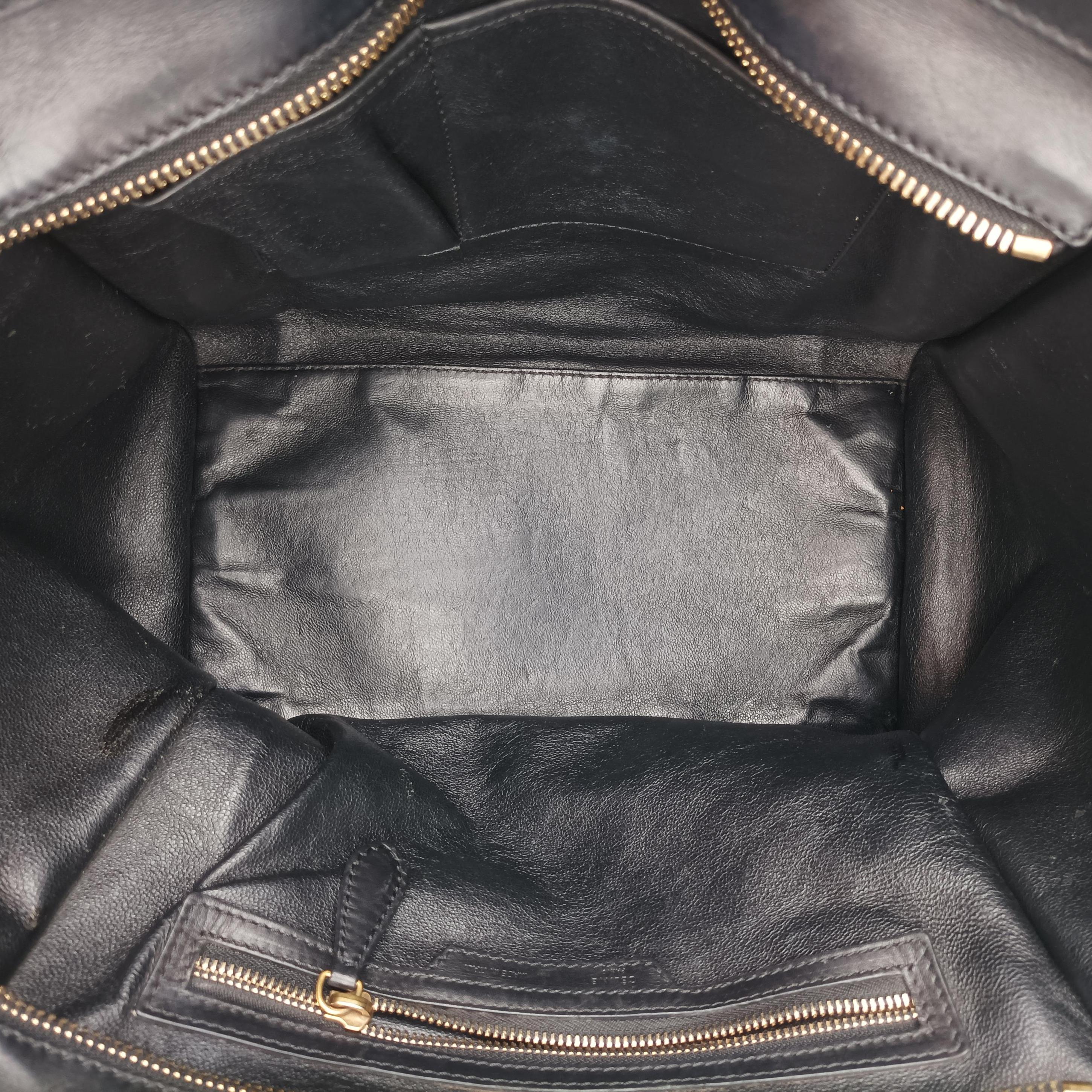 Luggage Mini Shopper Black×Multicolour Canvas ×Leather S-AT-1121 S-MM-1121ラゲージミニショッパー ブラック×マルチカラー キャンバス×レザー S-AT-1121 S-MM-1121