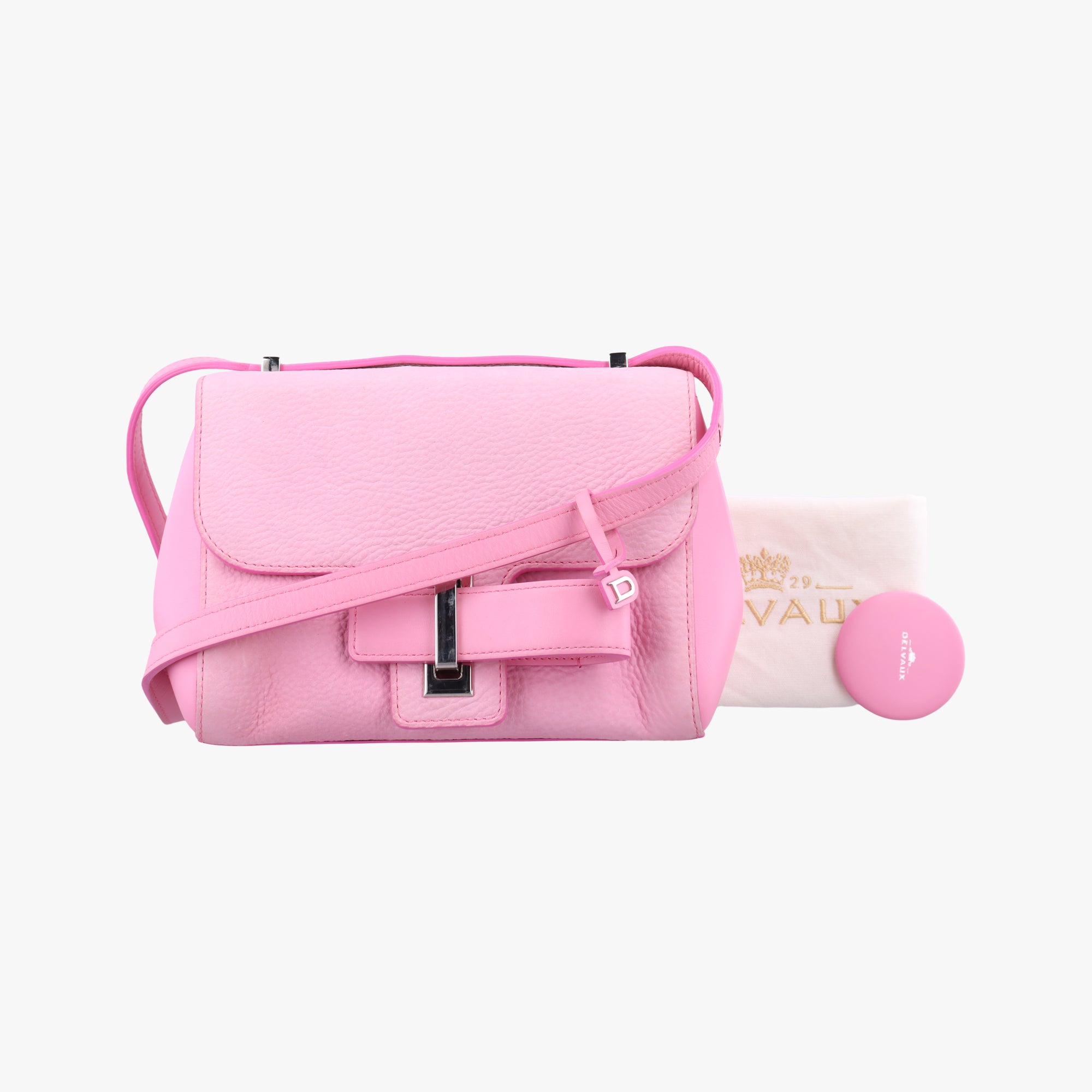 Simplissime City Mini Pink Suede×leather BO4Fシンプリシメシティミニ ピンク スエード×レザー BO4F