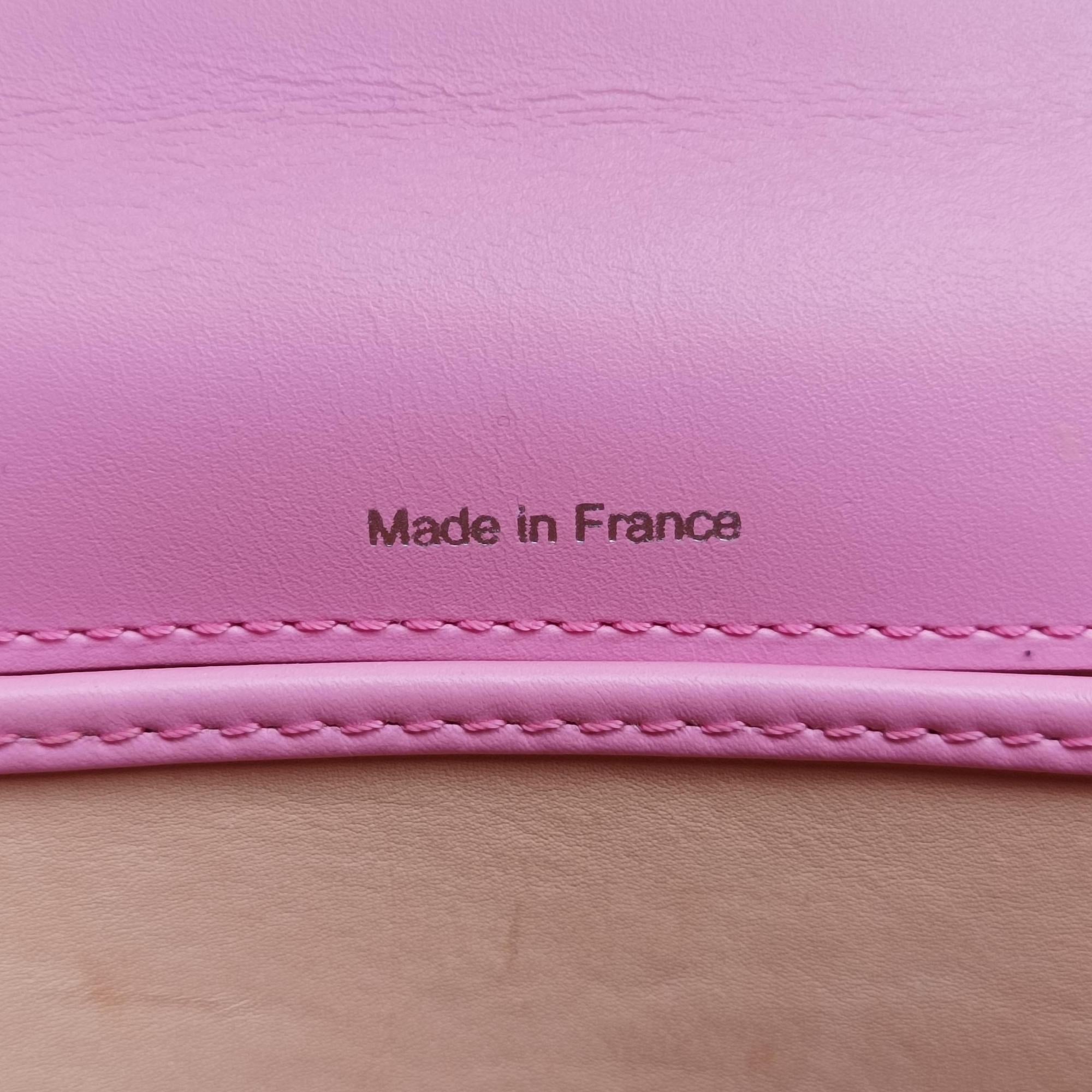 Simplissime City Mini Pink Suede×leather BO4Fシンプリシメシティミニ ピンク スエード×レザー BO4F