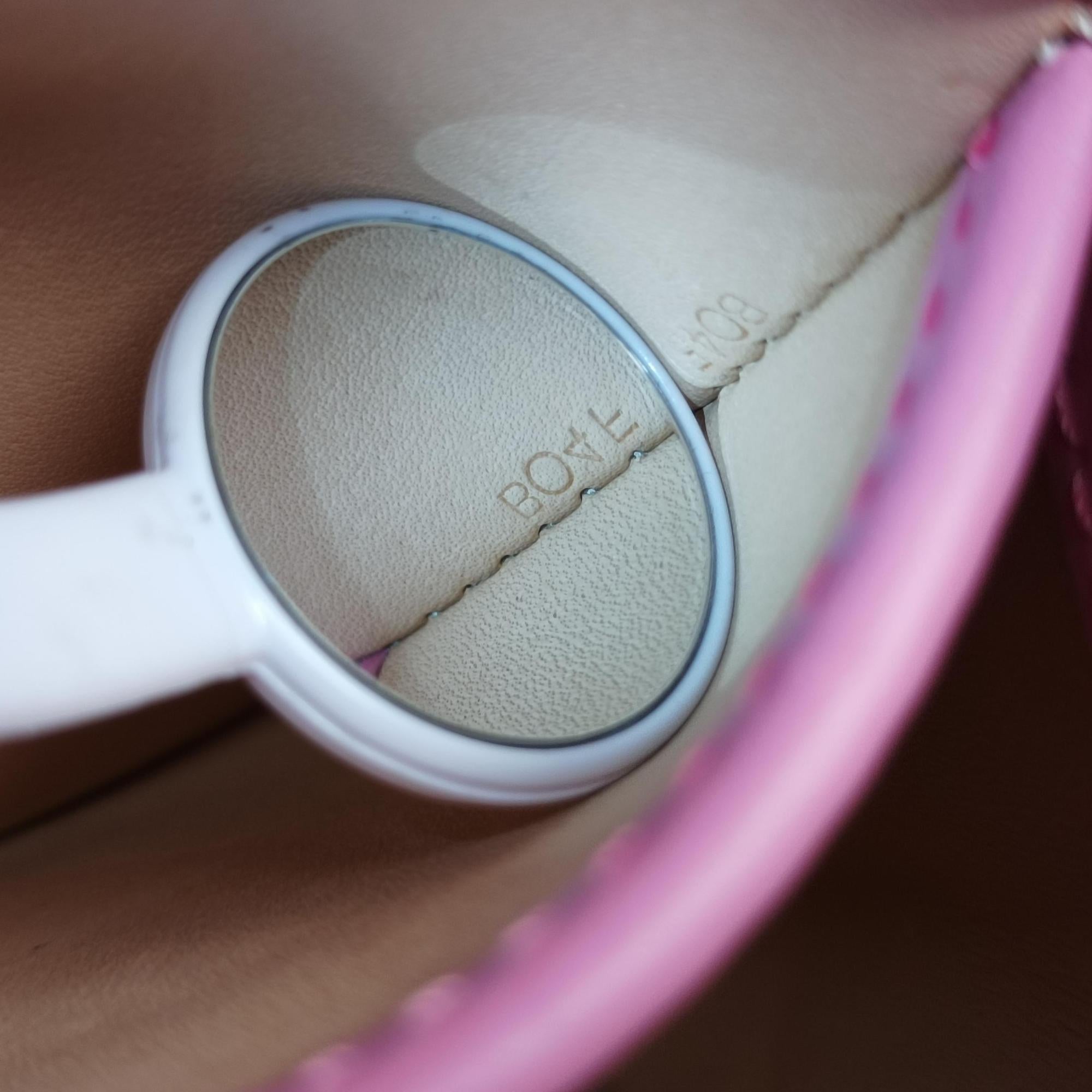 Simplissime City Mini Pink Suede×leather BO4Fシンプリシメシティミニ ピンク スエード×レザー BO4F