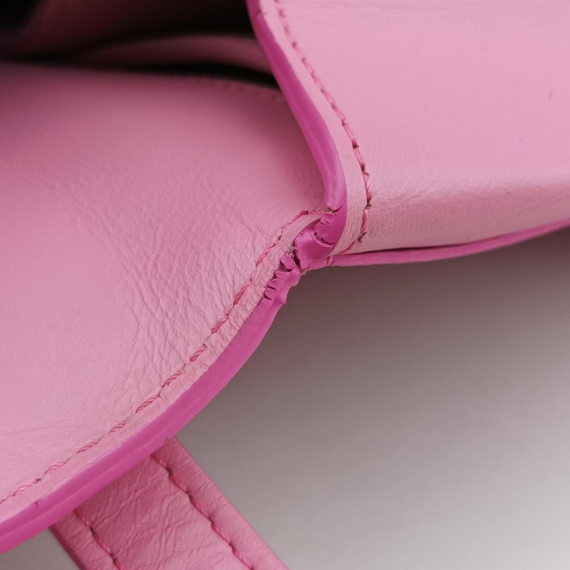 Simplissime City Mini Pink Suede×leather BO4Fシンプリシメシティミニ ピンク スエード×レザー BO4F