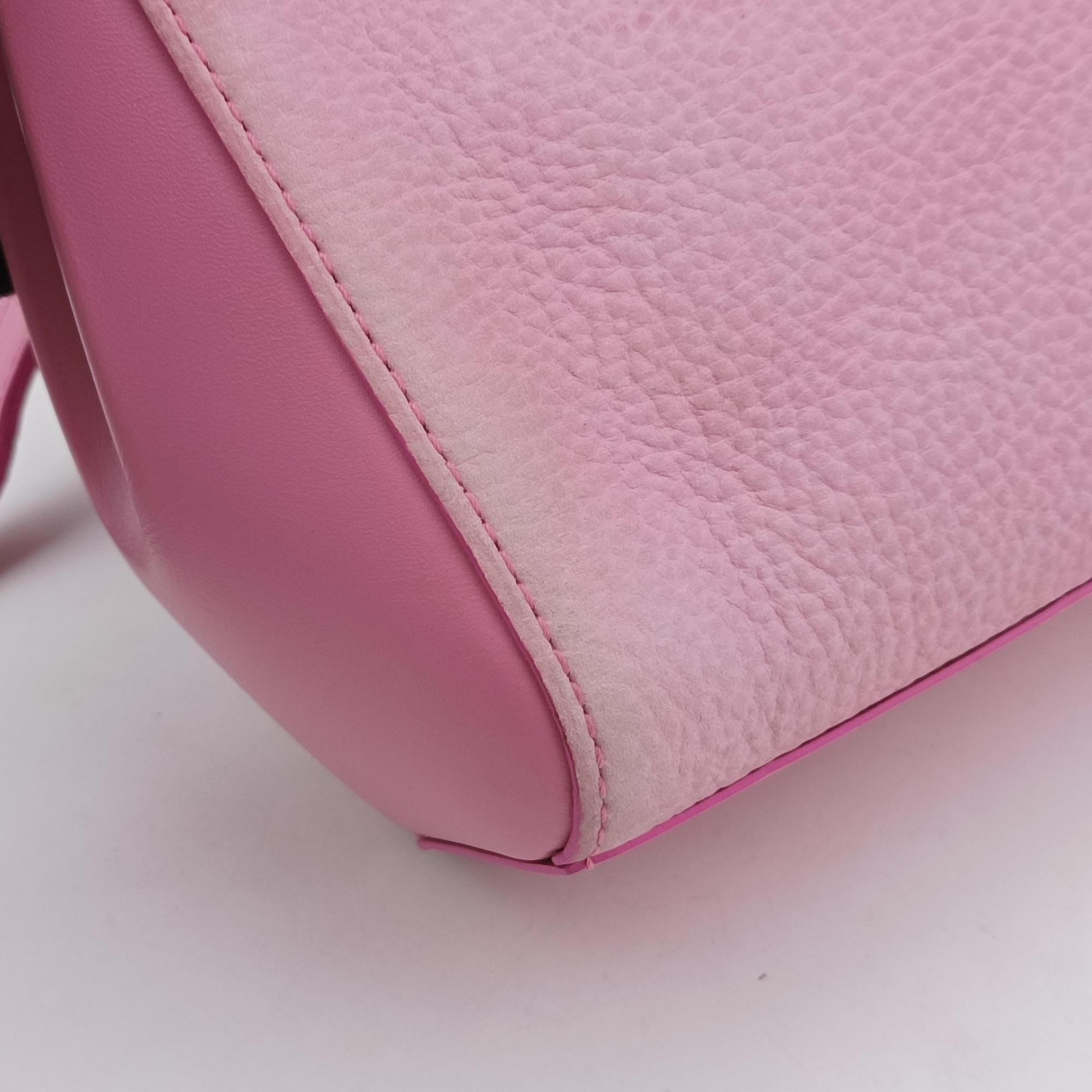 Simplissime City Mini Pink Suede×leather BO4Fシンプリシメシティミニ ピンク スエード×レザー BO4F