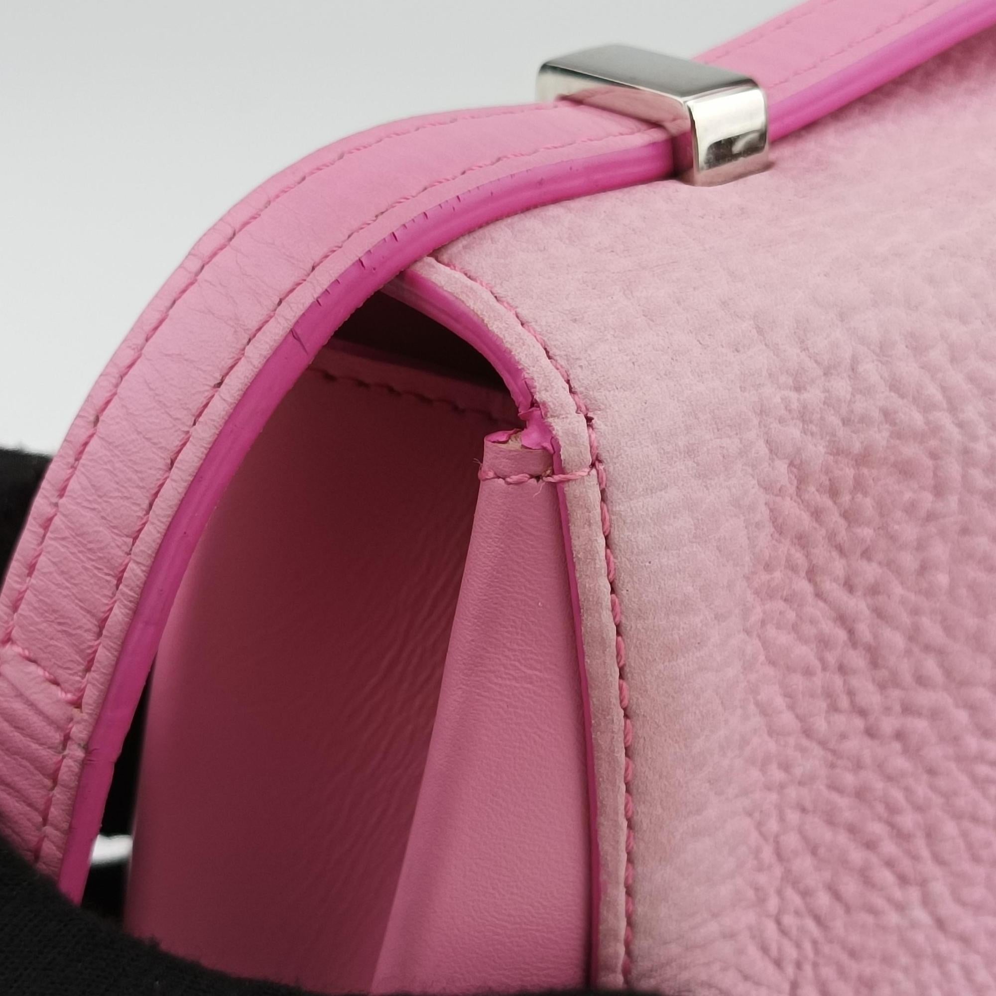 Simplissime City Mini Pink Suede×leather BO4Fシンプリシメシティミニ ピンク スエード×レザー BO4F