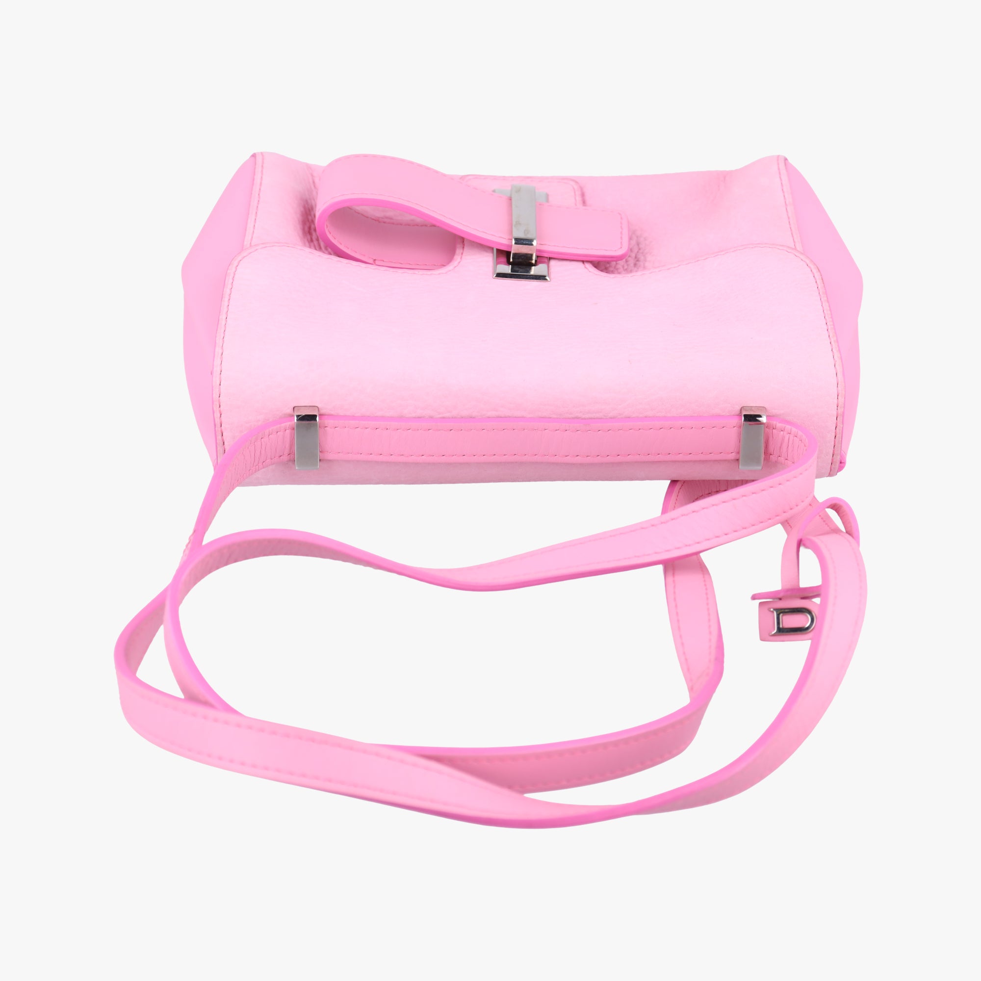 Simplissime City Mini Pink Suede×leather BO4Fシンプリシメシティミニ ピンク スエード×レザー BO4F