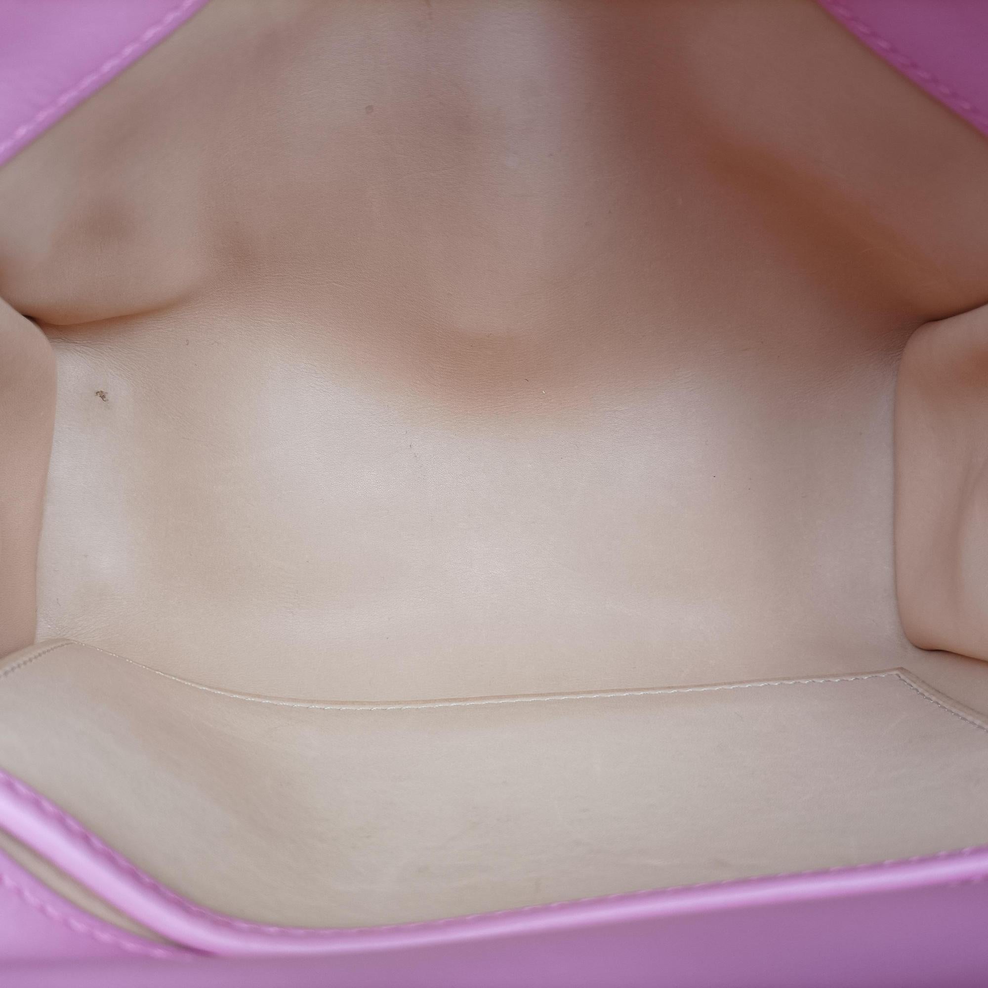 Simplissime City Mini Pink Suede×leather BO4Fシンプリシメシティミニ ピンク スエード×レザー BO4F