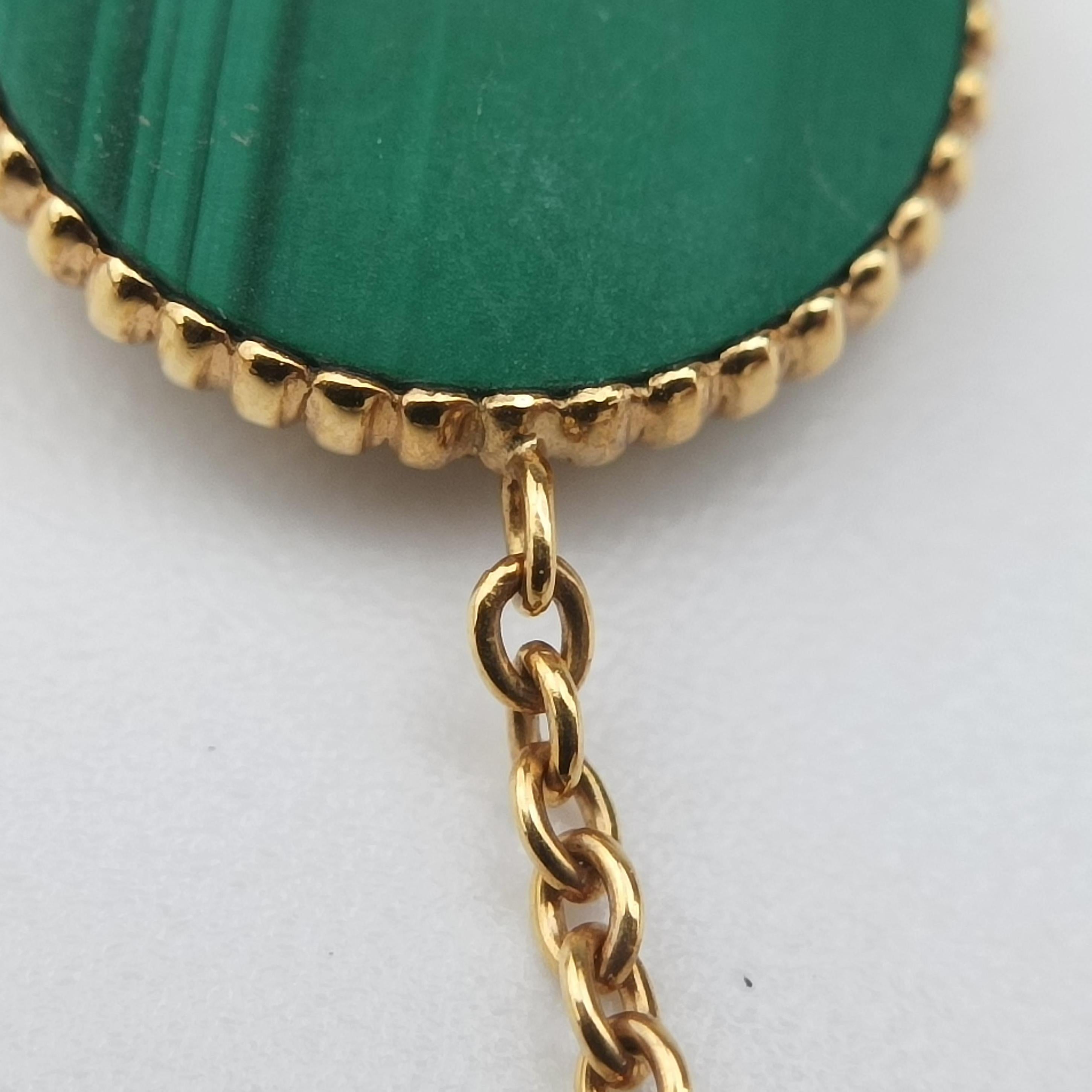 Rose des Vents medallion Golden×Green AU750 092344ローズデヴァン メダリオン ゴールド×グリーン AU750 092344