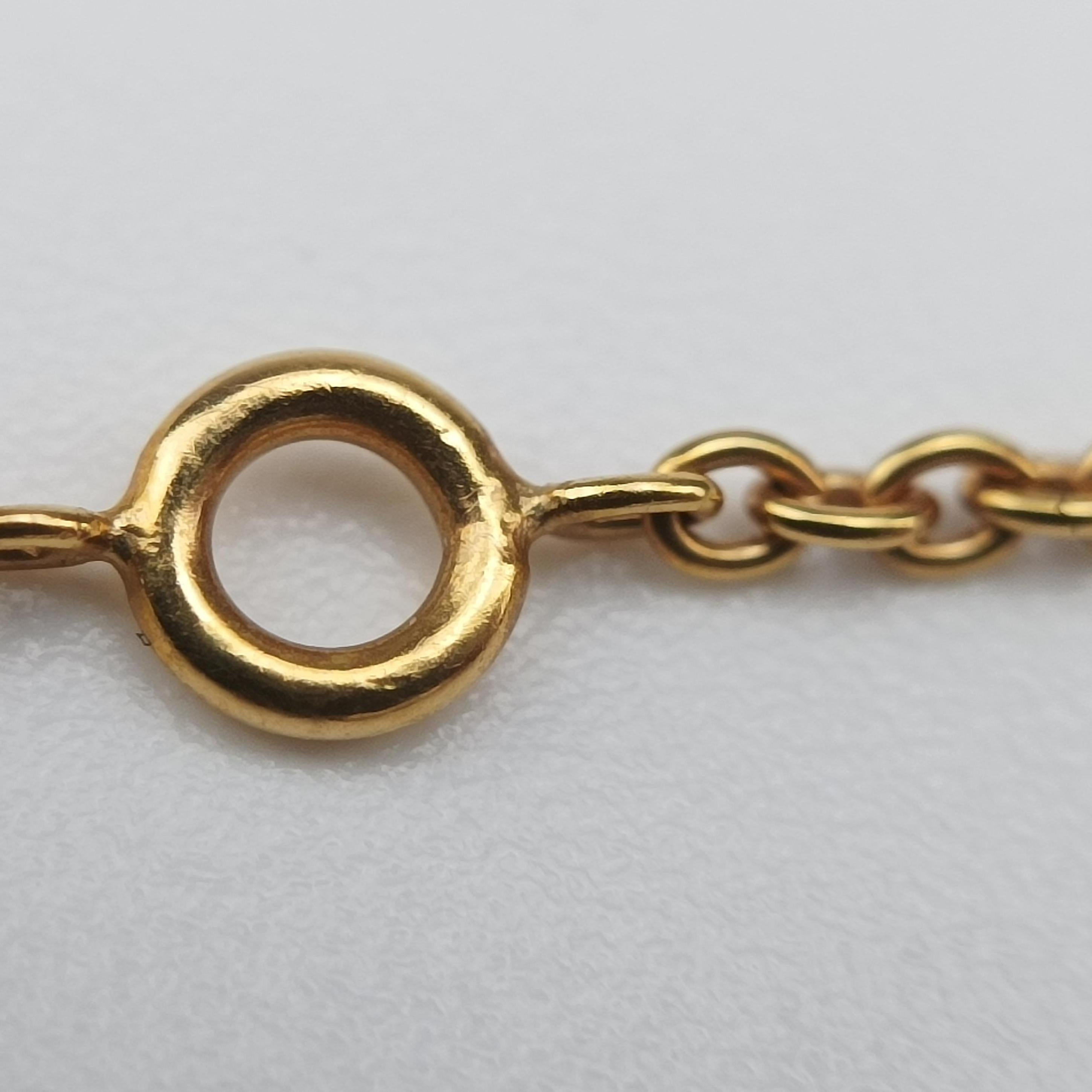 Rose des Vents medallion Golden×Green AU750 092344ローズデヴァン メダリオン ゴールド×グリーン AU750 092344