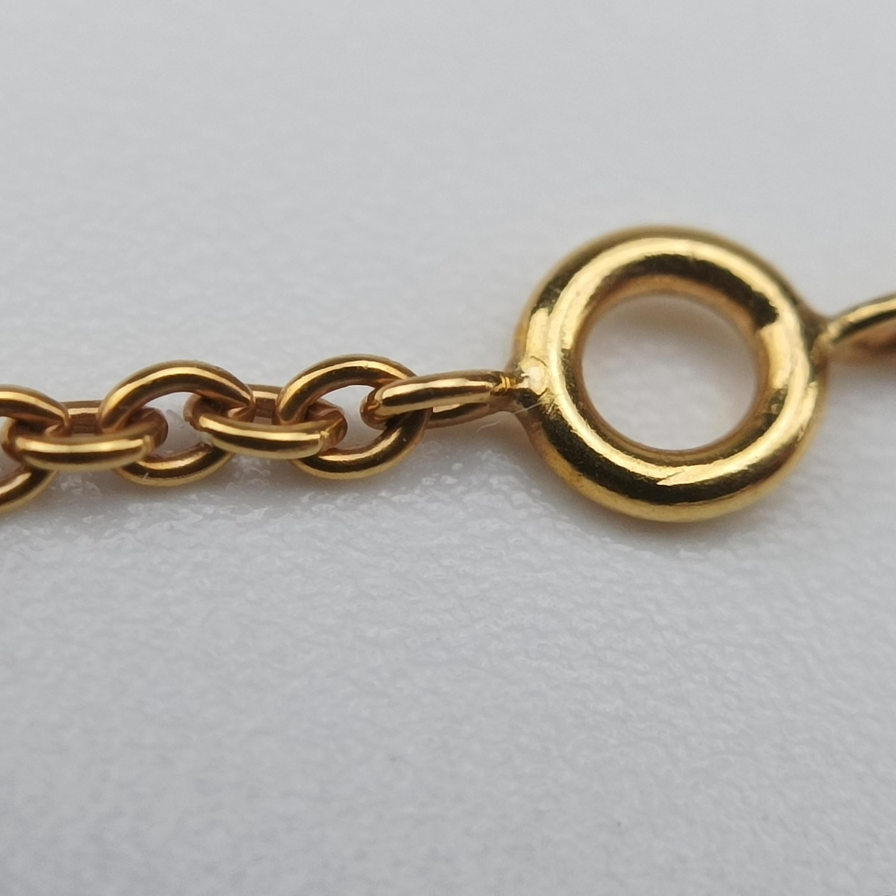 Rose des Vents medallion Golden×Green AU750 092344ローズデヴァン メダリオン ゴールド×グリーン AU750 092344