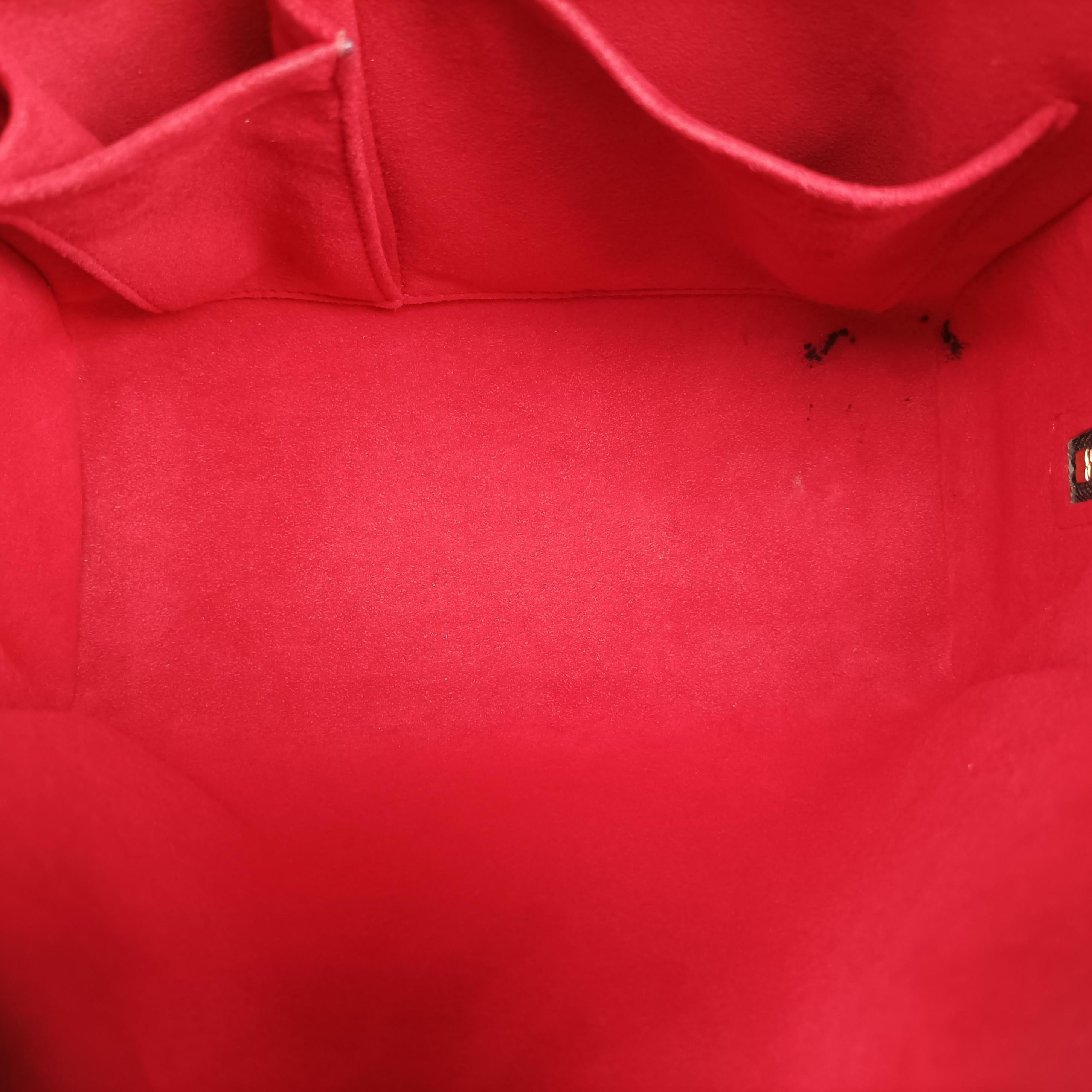 Triana EBENE Damier Canvas N51155 Lot number unknownトリアナ エベーヌ ダミエキャンバス N51155 製番不明