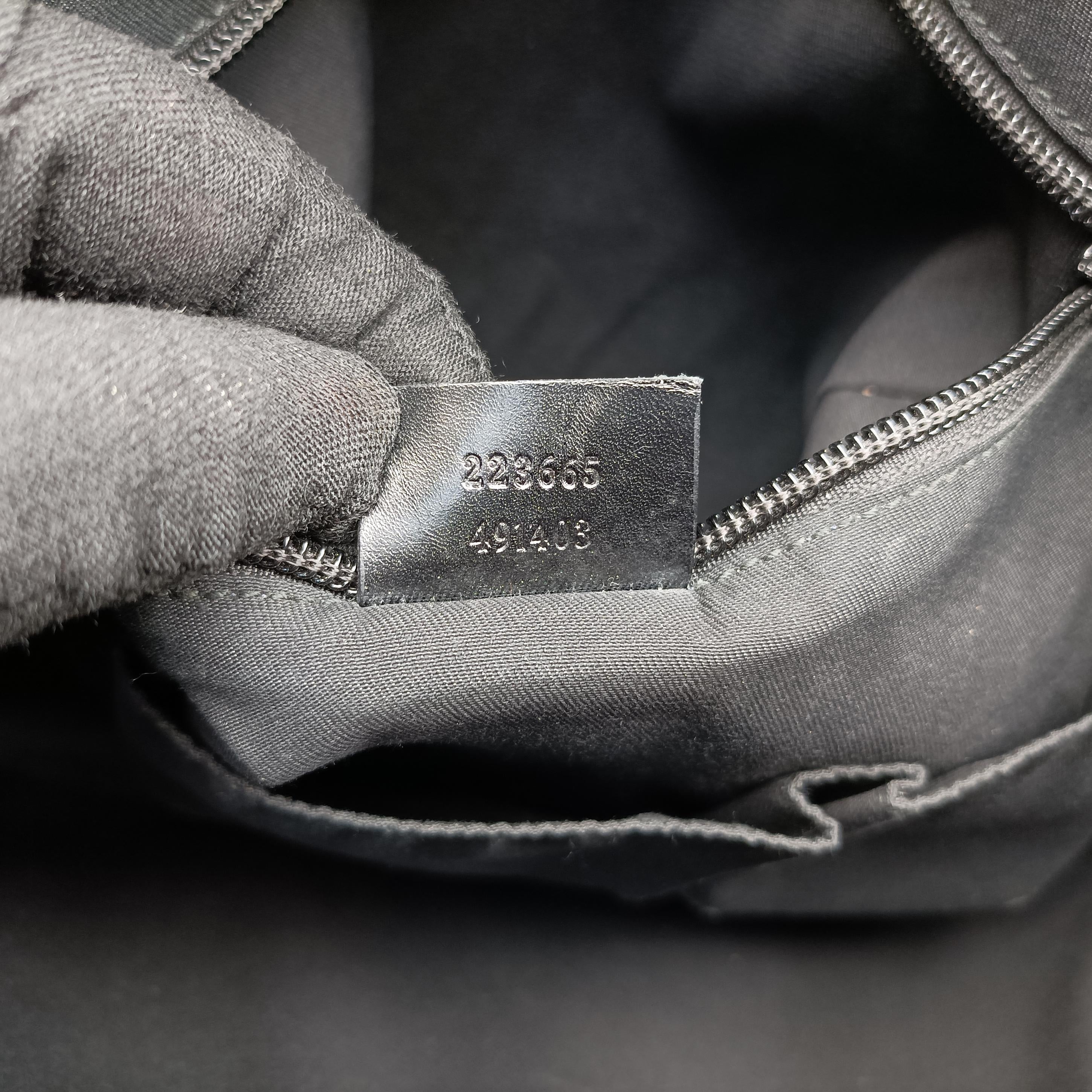 Guccissima Messenger Black Leather 223665 I9272226グッチッシマ メッセンジャー ブラック レザー 223665 I9272226