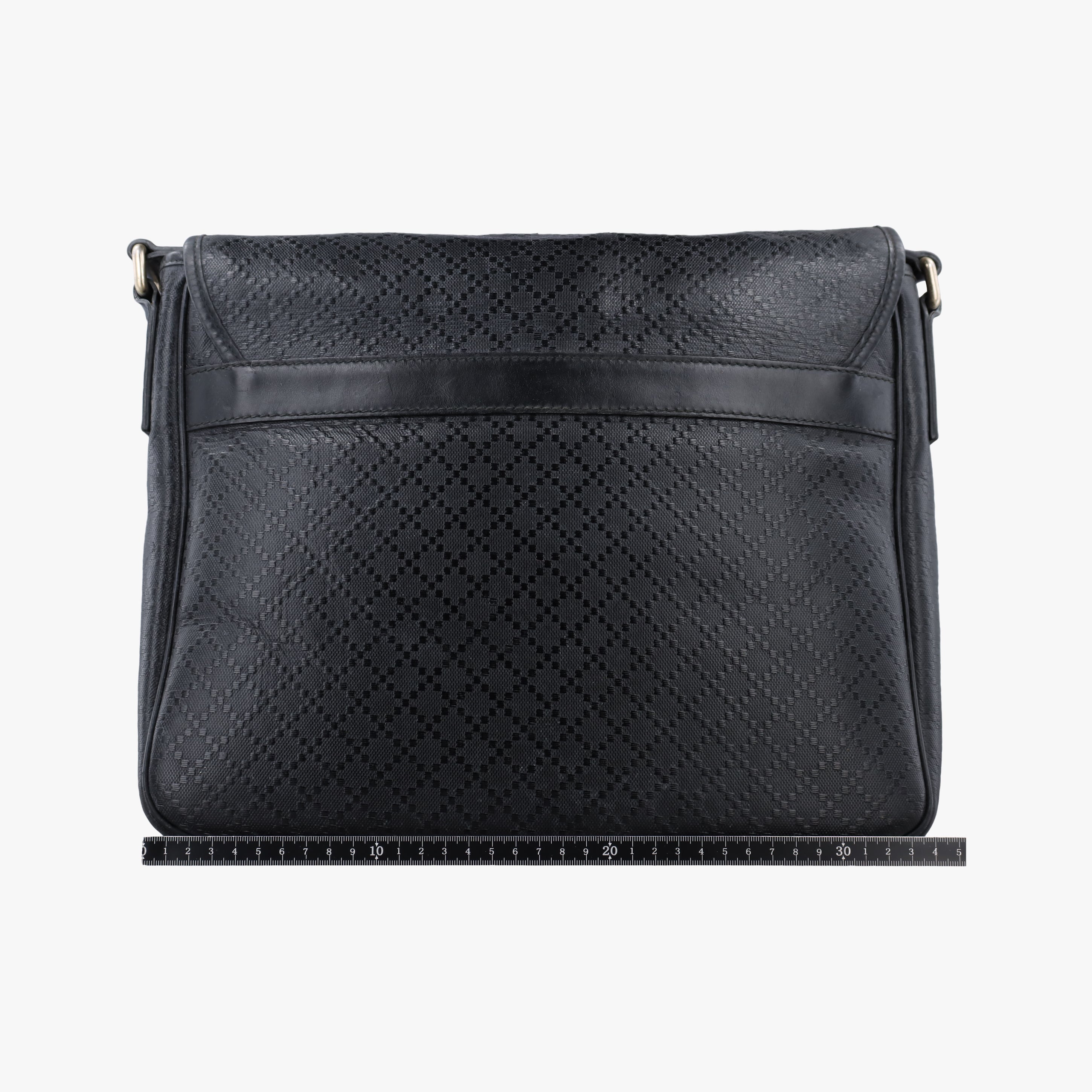 Guccissima Messenger Black Leather 223665 I9272226グッチッシマ メッセンジャー ブラック レザー 223665 I9272226