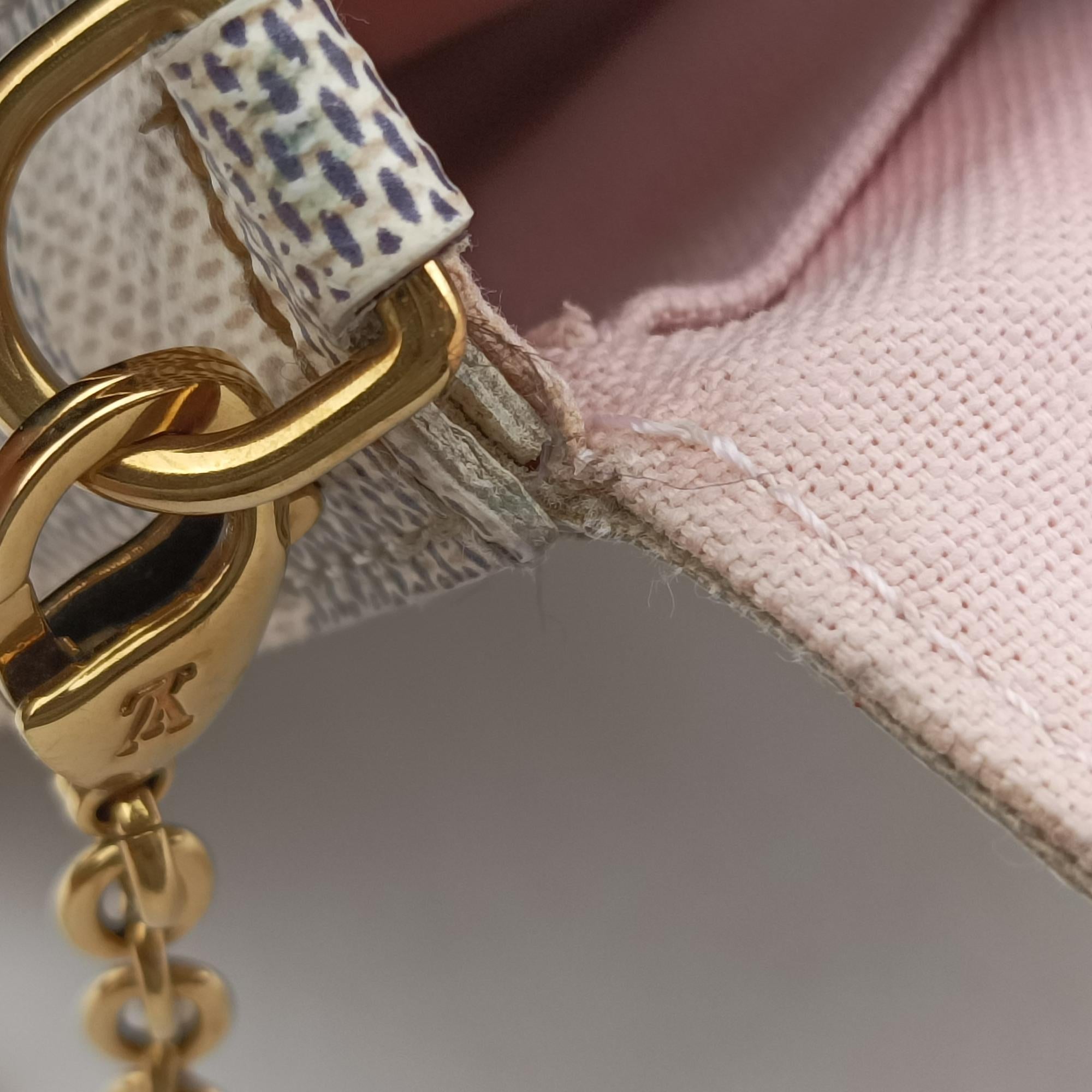 Pochette FeLICIE Azur Damier Canvas N63106 MI1156ポシェットフェリシー アズール ダミエキャンバス N63106 MI1156