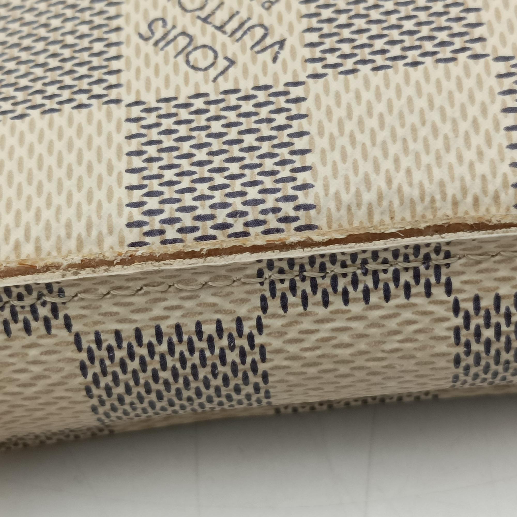 Pochette FeLICIE Azur Damier Canvas N63106 MI1156ポシェットフェリシー アズール ダミエキャンバス N63106 MI1156