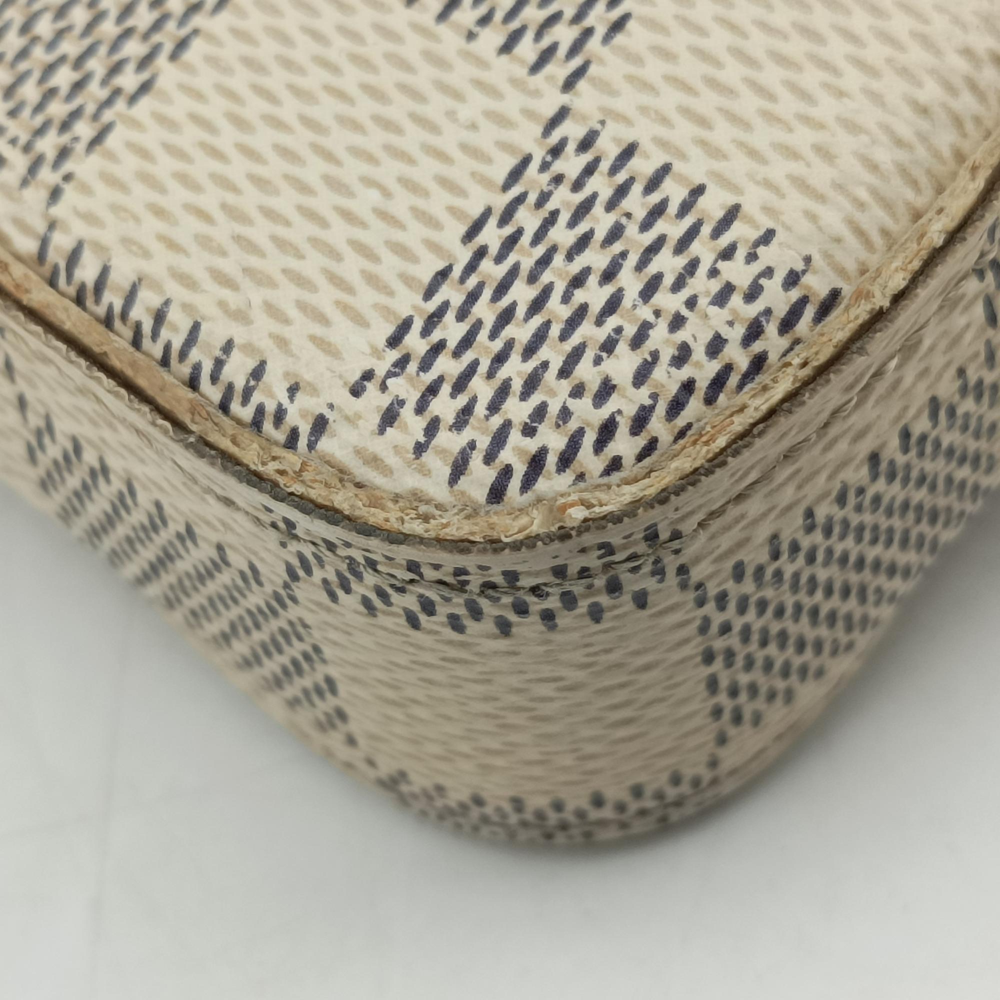 Pochette FeLICIE Azur Damier Canvas N63106 MI1156ポシェットフェリシー アズール ダミエキャンバス N63106 MI1156