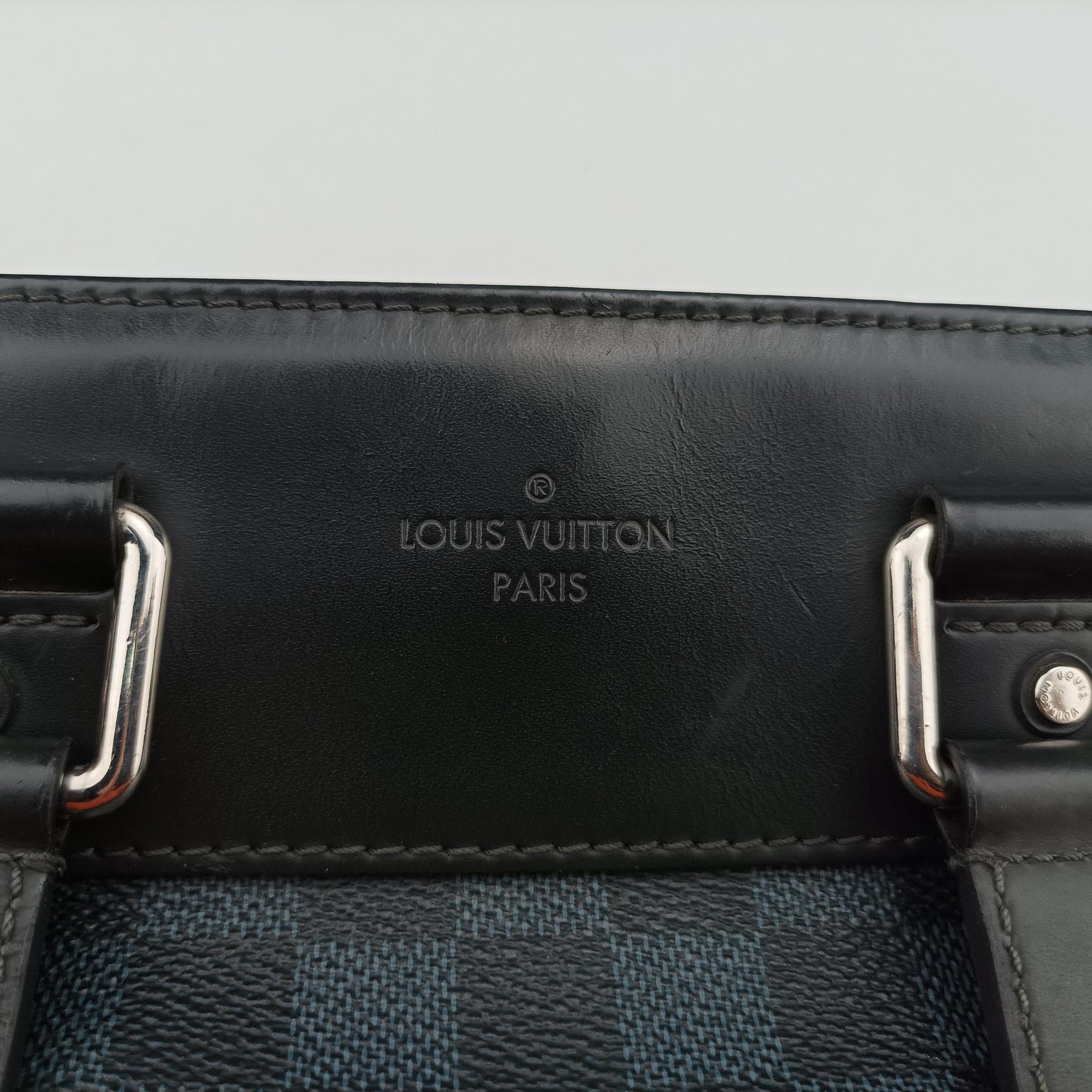 Cabas joule Navy Damier Cobalt N42223 FL0125カバジュール ネイビー ダミエ コバルト N42223 FL0125