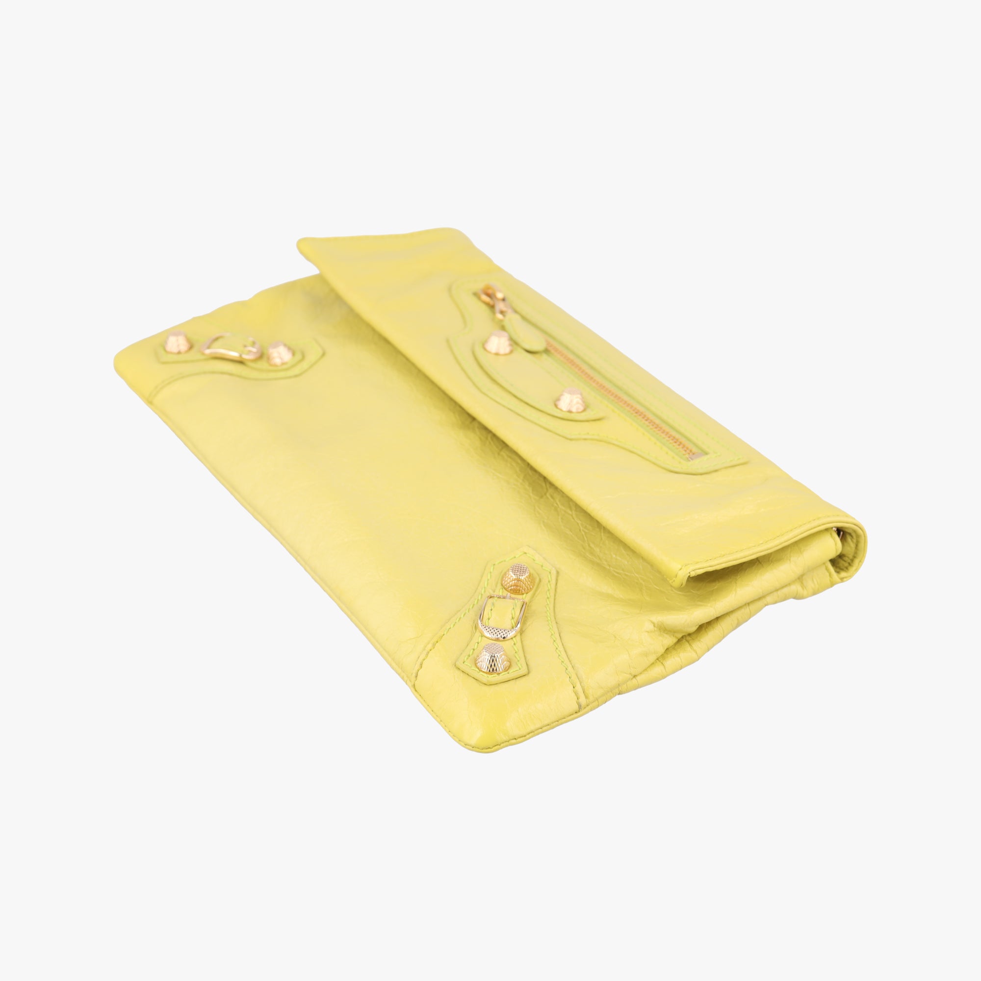 Envelop Yellow lambskin 327079.7330.H.538735エンベロップ イエロー ラムスキン 327079.7330.H.538735