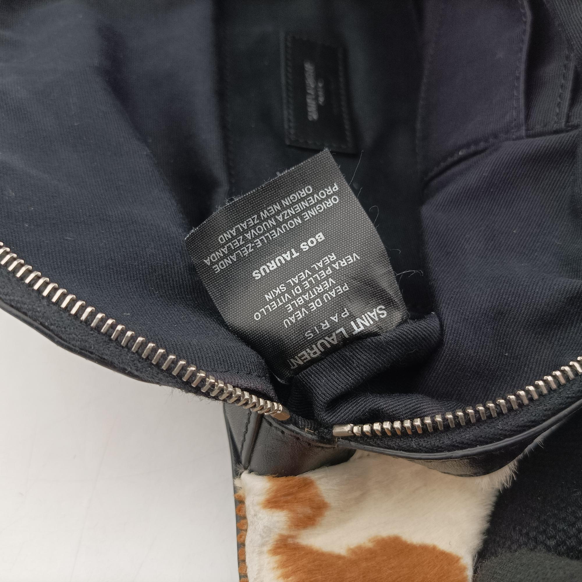 Cow Print Star Black×Multicolour ponyhair 557831 FLY557831.1018カウプリントスター ブラック×マルチカラー ハラコ 557831 FLY557831.1018