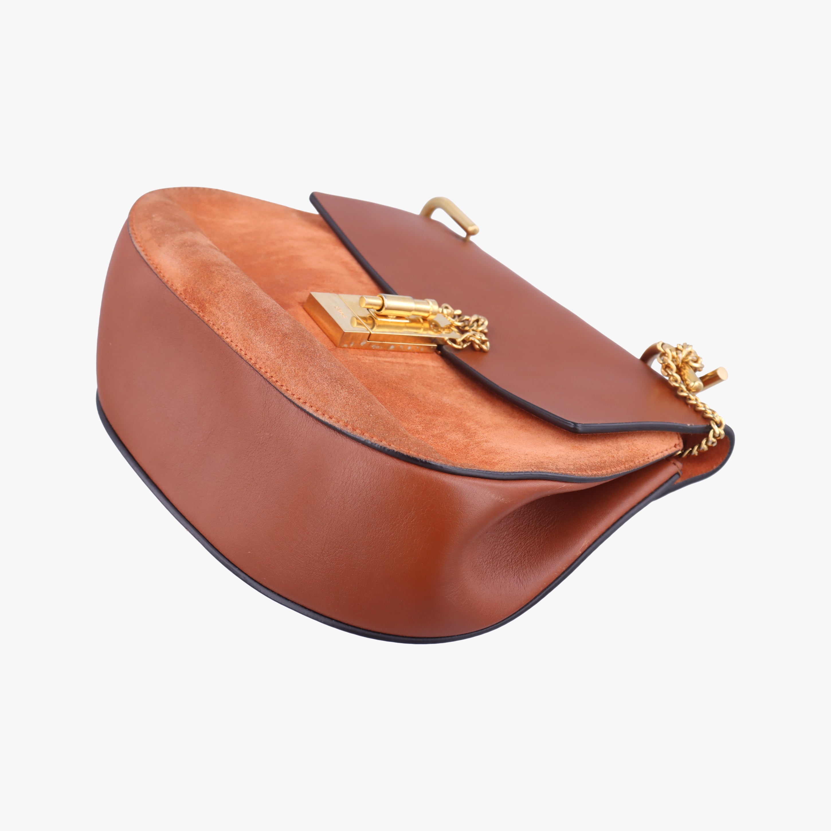 DREW Orange Leather×suede 03 16 70 65 Bドリュー オレンジ レザー×スエード 03 16 70 65 B