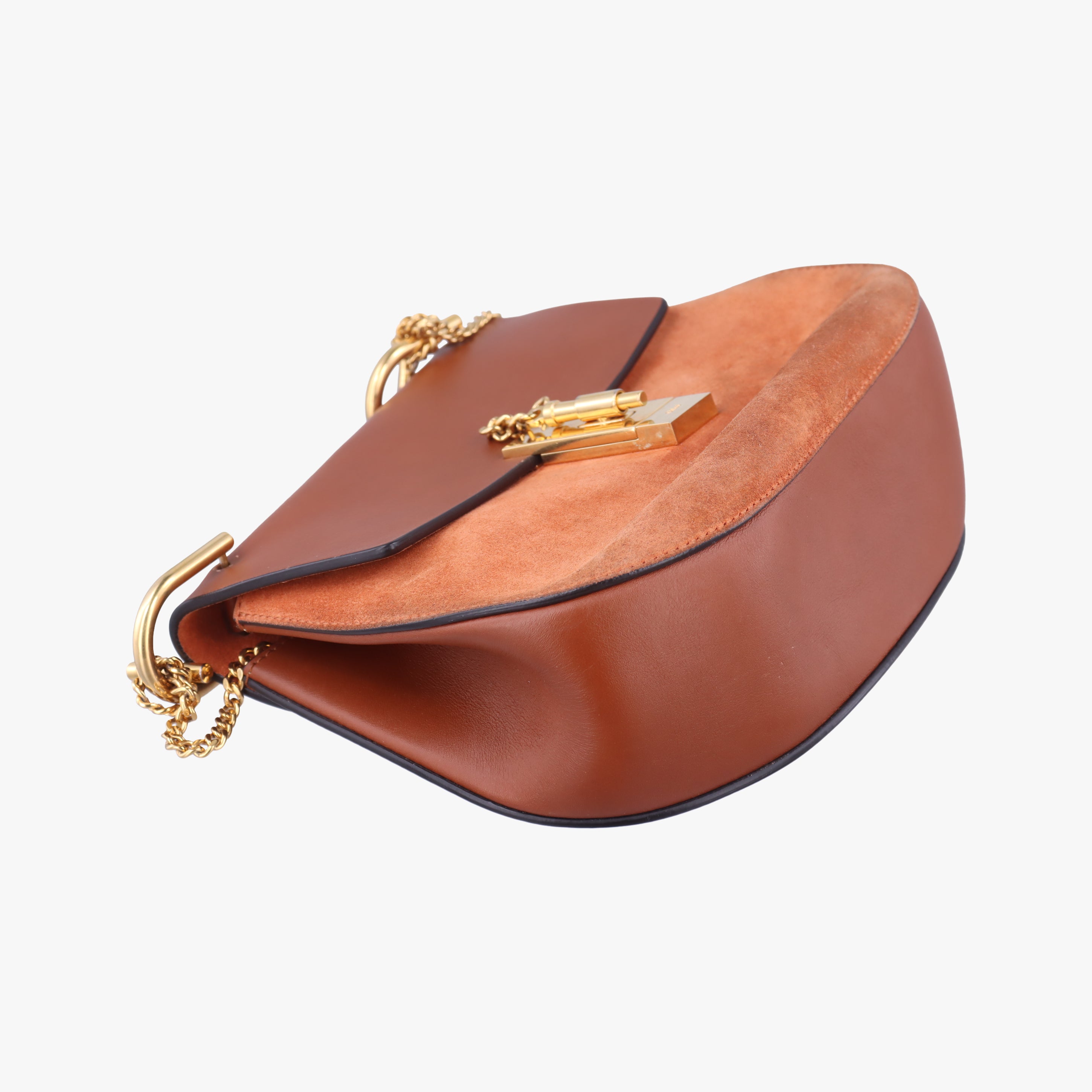 DREW Orange Leather×suede 03 16 70 65 Bドリュー オレンジ レザー×スエード 03 16 70 65 B