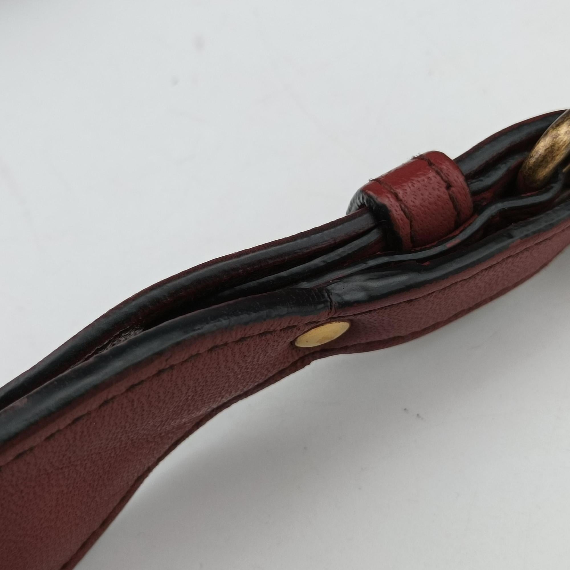 Luna Intrecciato Red lambskin B07655124Aルナ イントレチャート レッド ラムスキン B07655124A